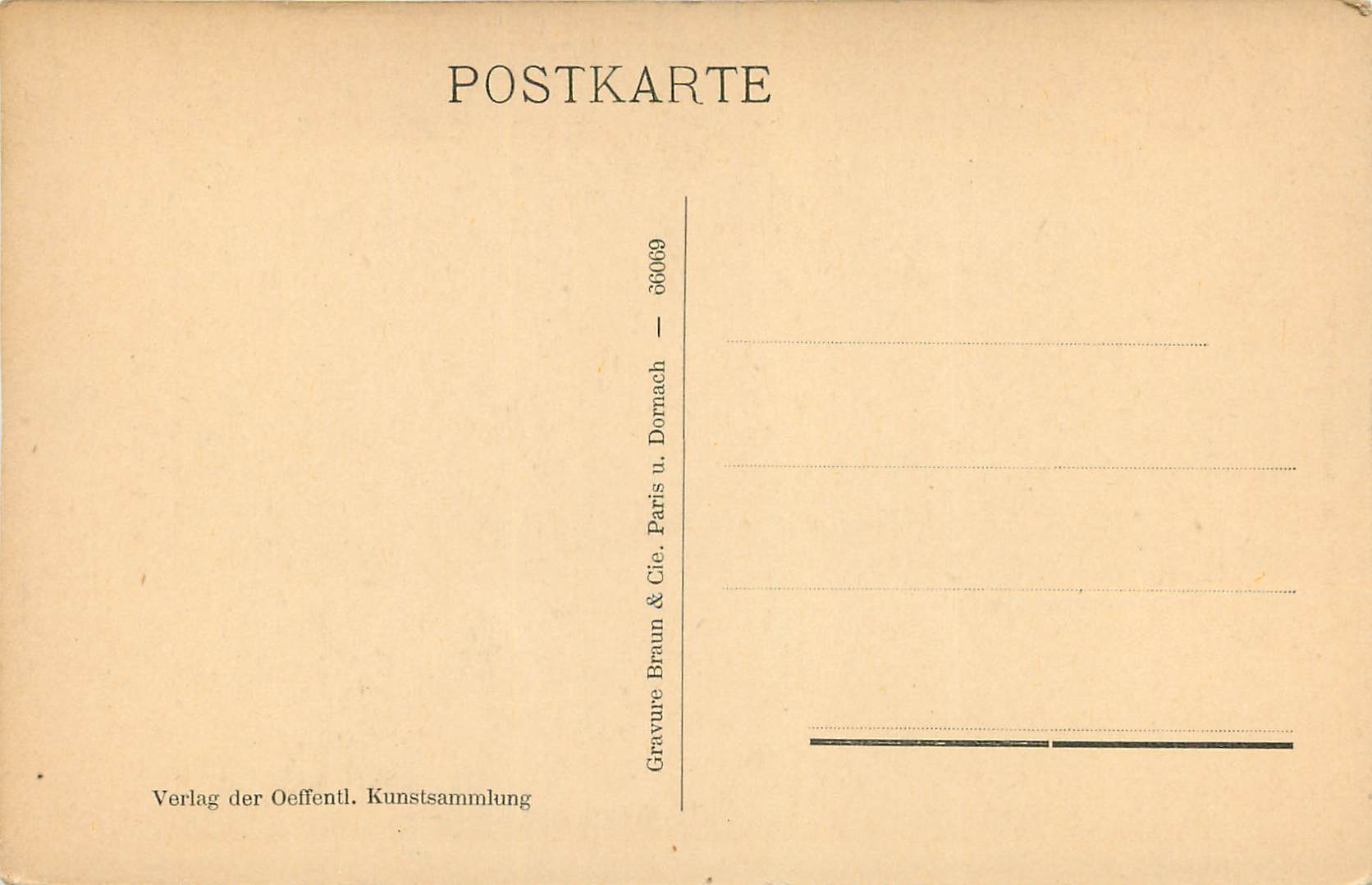 CPA Hans holbein d ao alter moench mit capuze — Verso