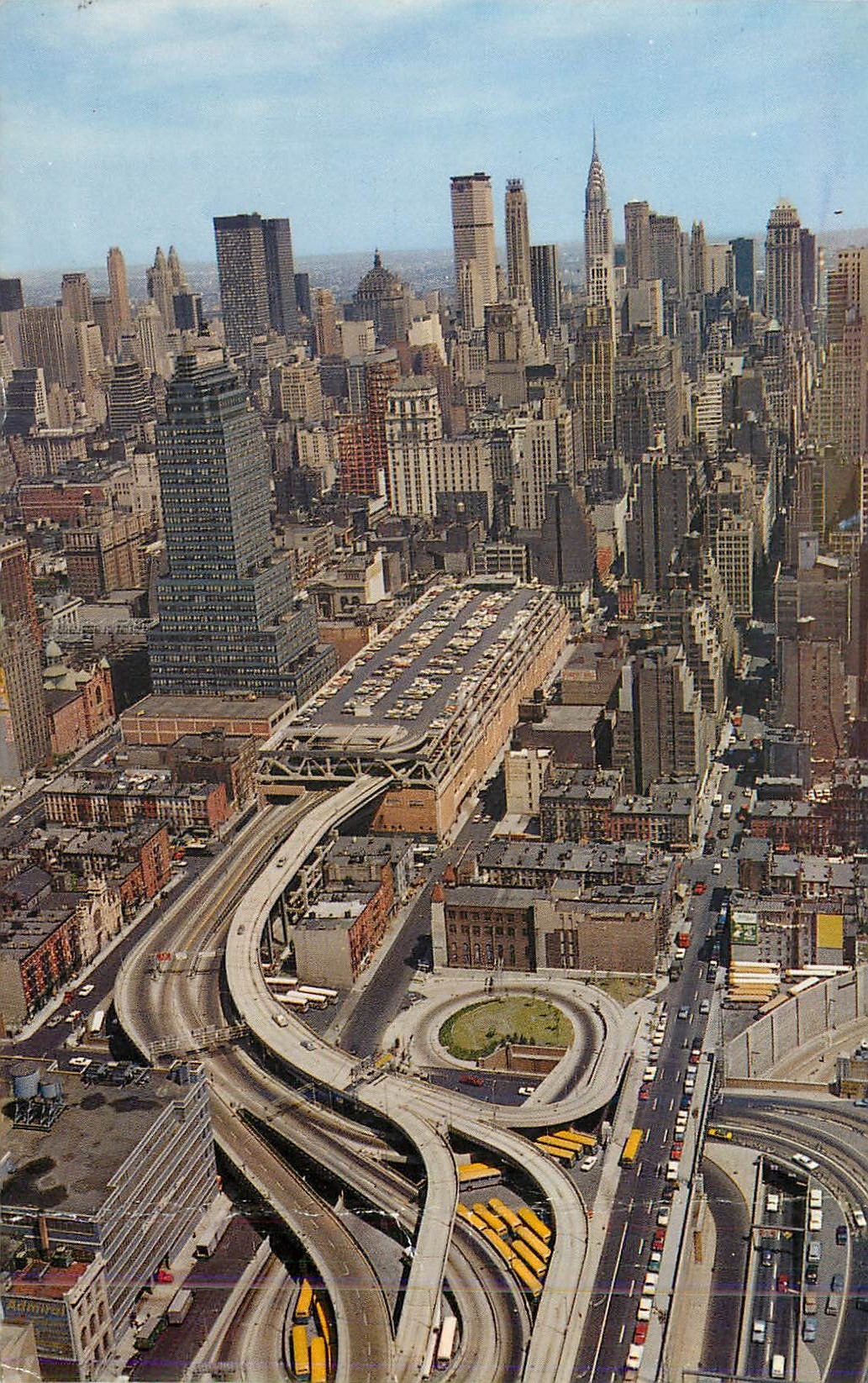 CPM 414 the port authority bus terminal new york city