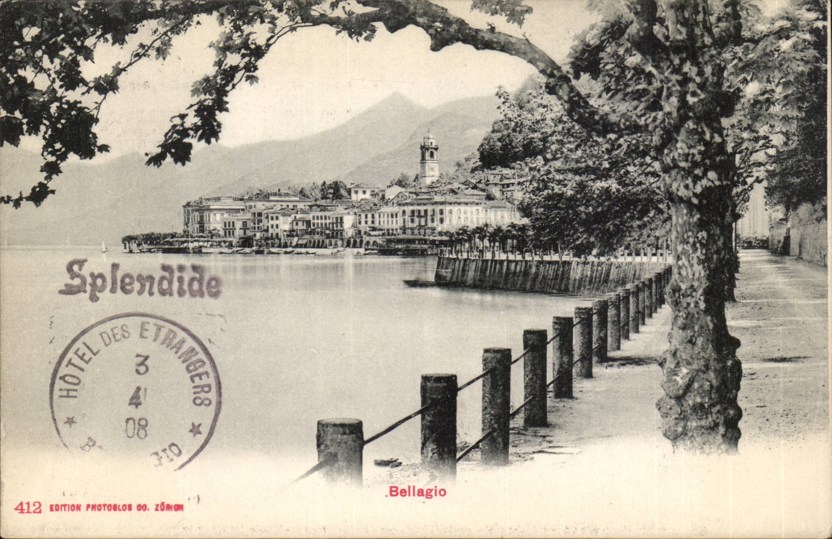 CPA Italie Italia Bellagio