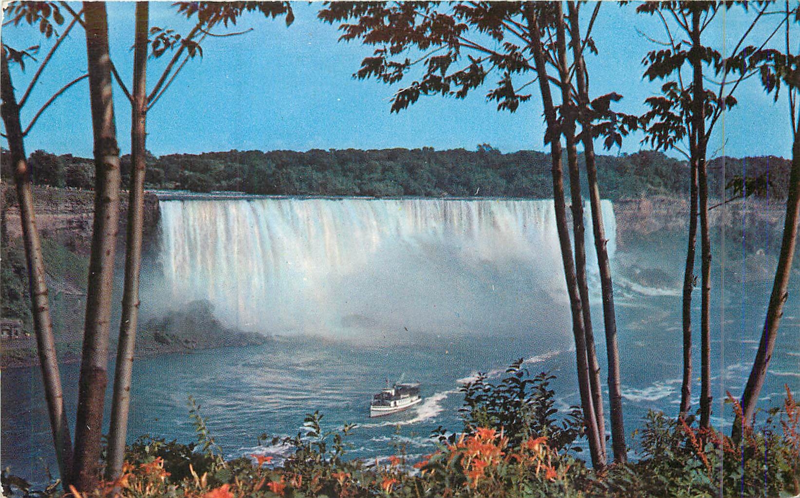 CPM American Falls and Maid of the Mist