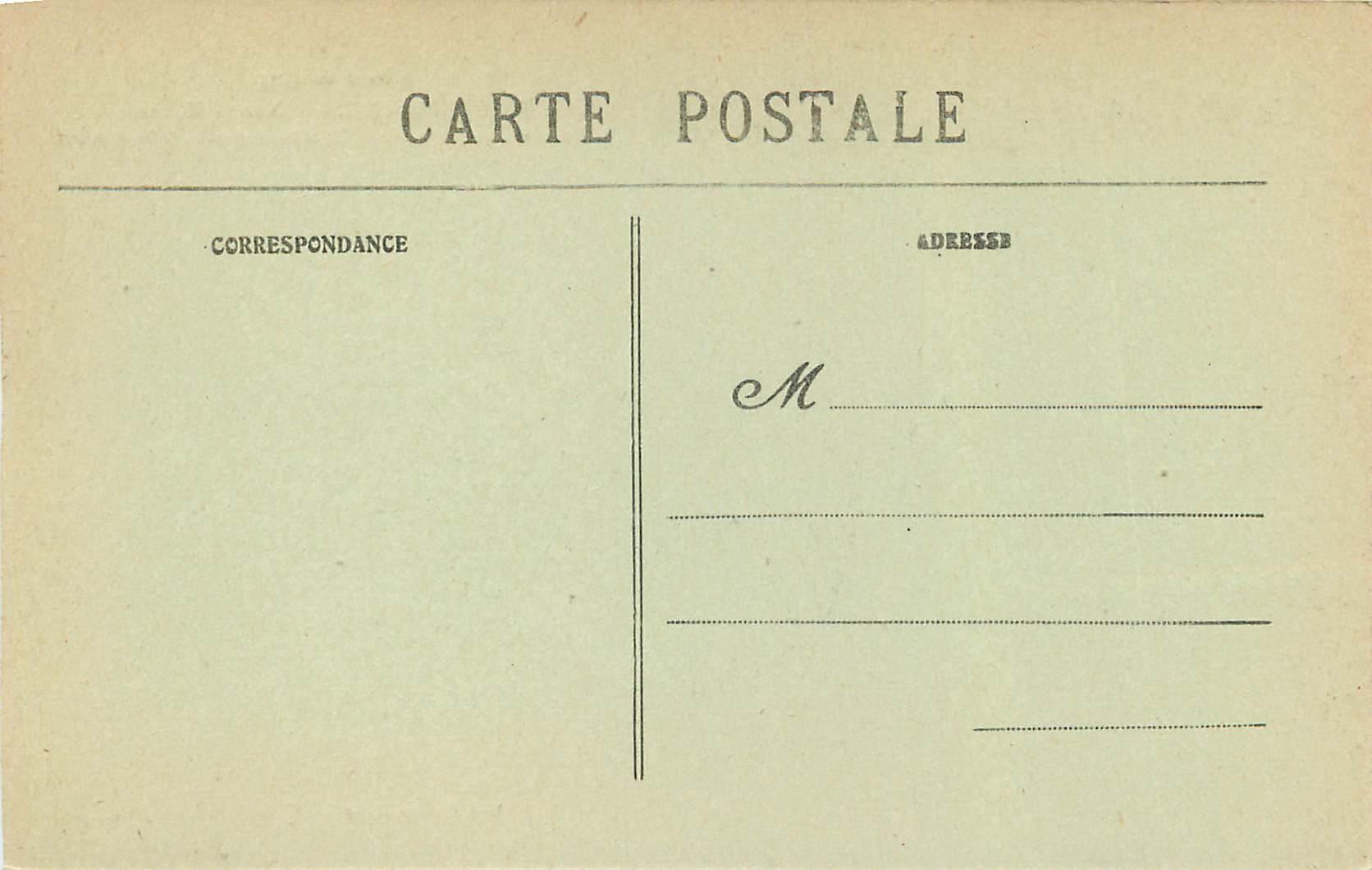 CPA Guerre de 1914 Fere Champenoise Rue du Moulin L'Usine Electrique apres le Bombardement le 7 Sept Militaria — Back