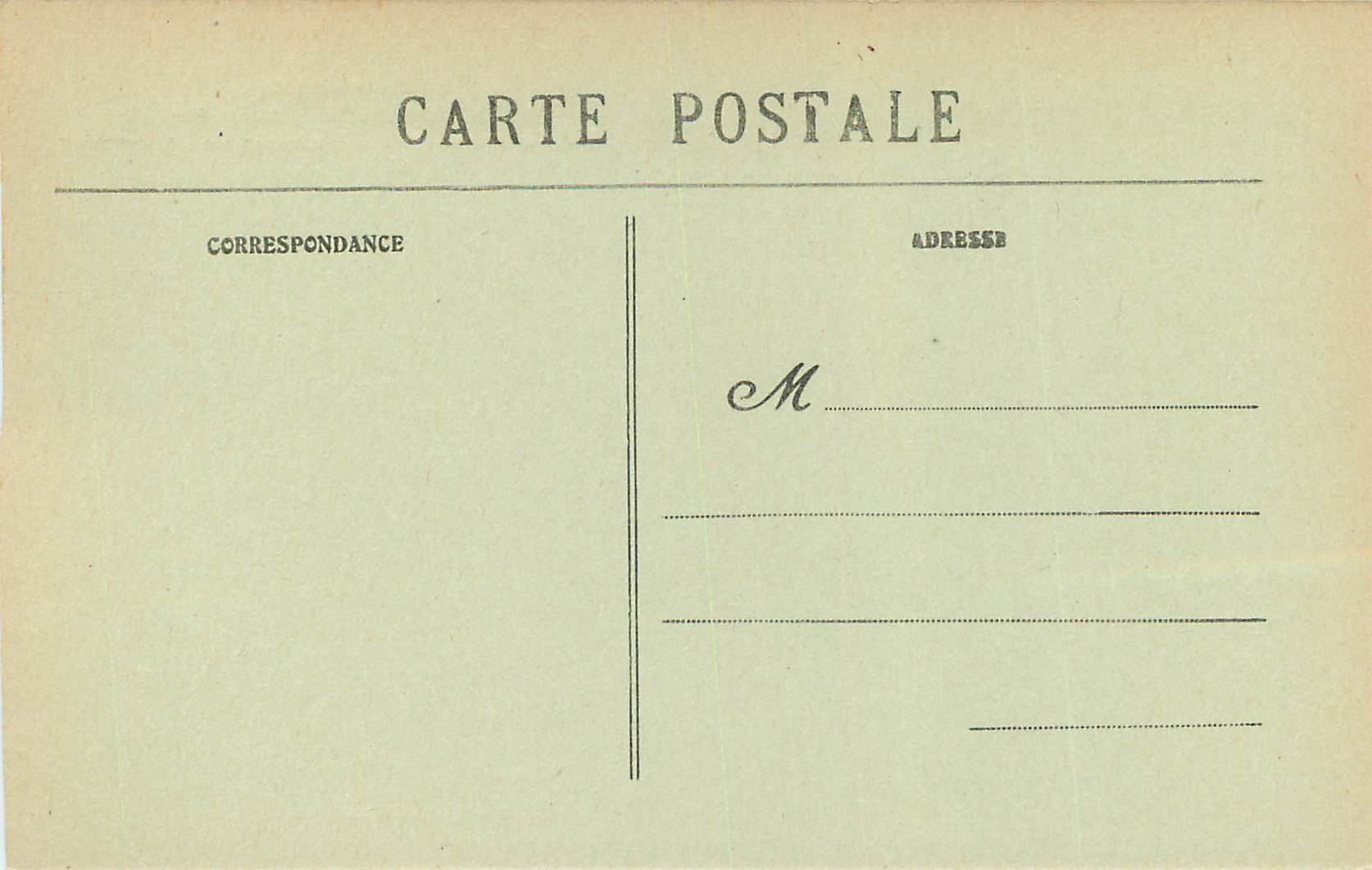 CPA Guerre de 1914 Fere Champenoise Rue du Moulin L'Usine Electrique apres le Bombardement le 7 Sept Militaria — Back