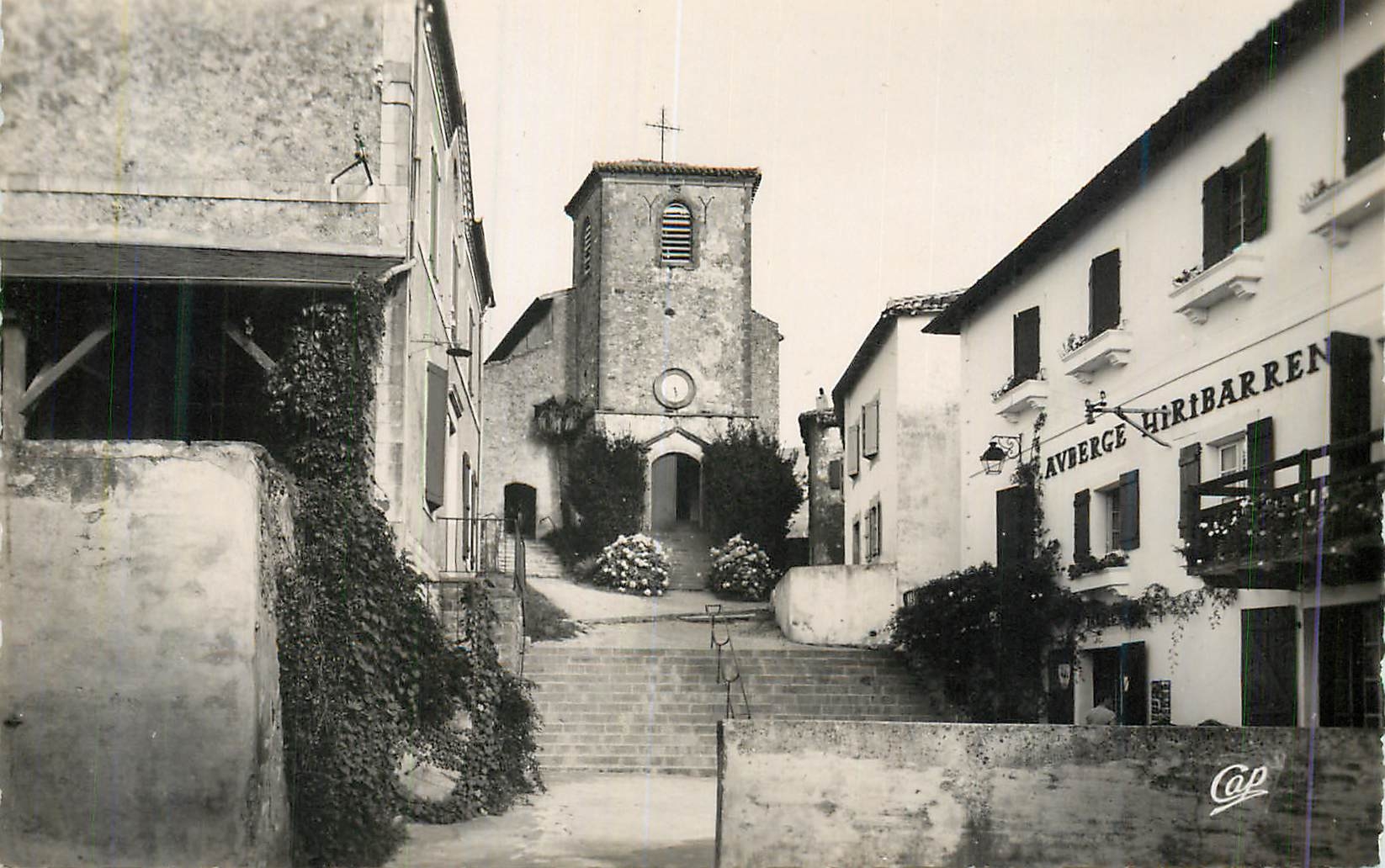 CPM Biriatou (B P) Frontiere Fronco Espagnole L'Eglise