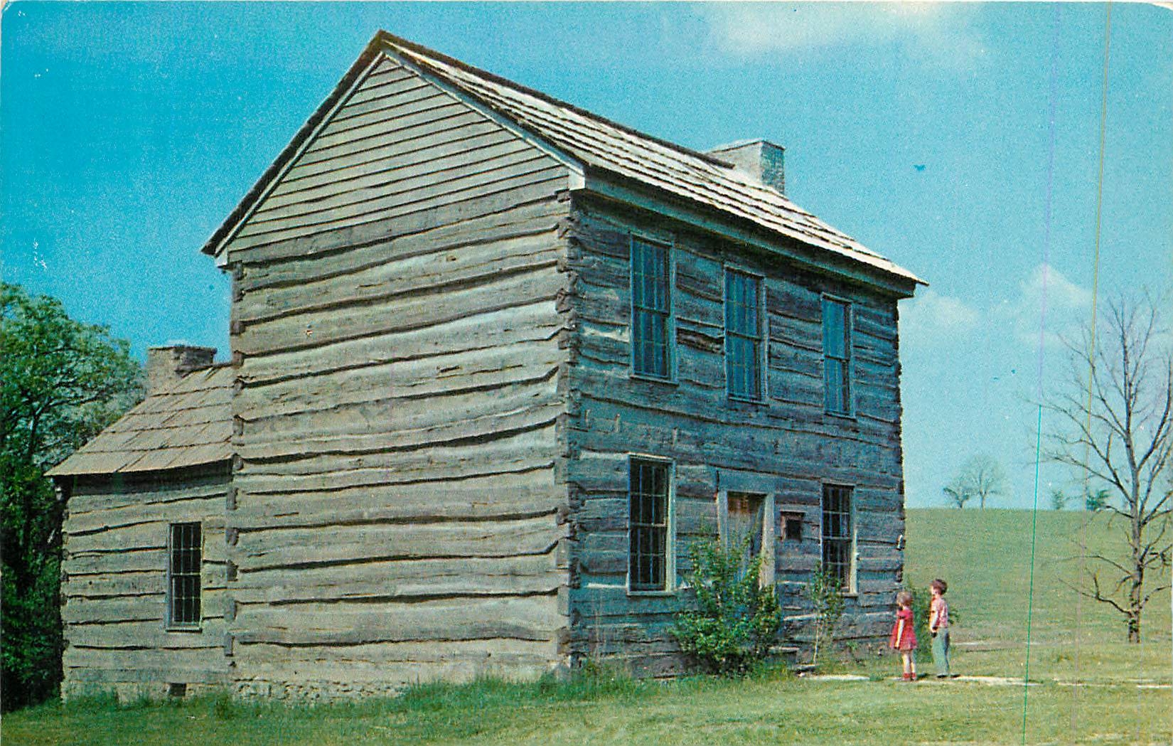 CPM Frances Berry Homme Lincoln Homestead State Park near Springfield Kentucky 