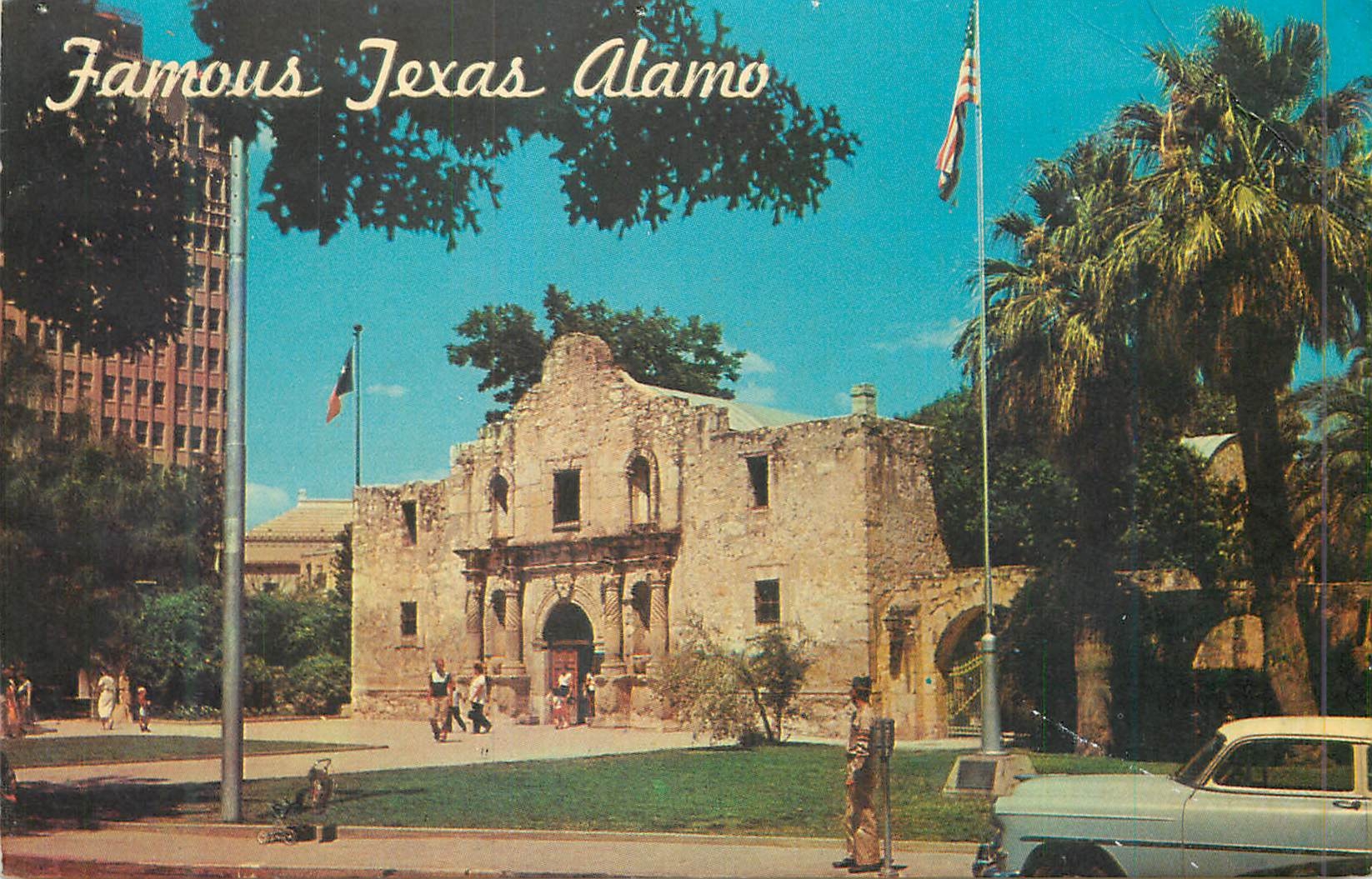 CPM The Alamo San Antonio Texas Mission San Antonio