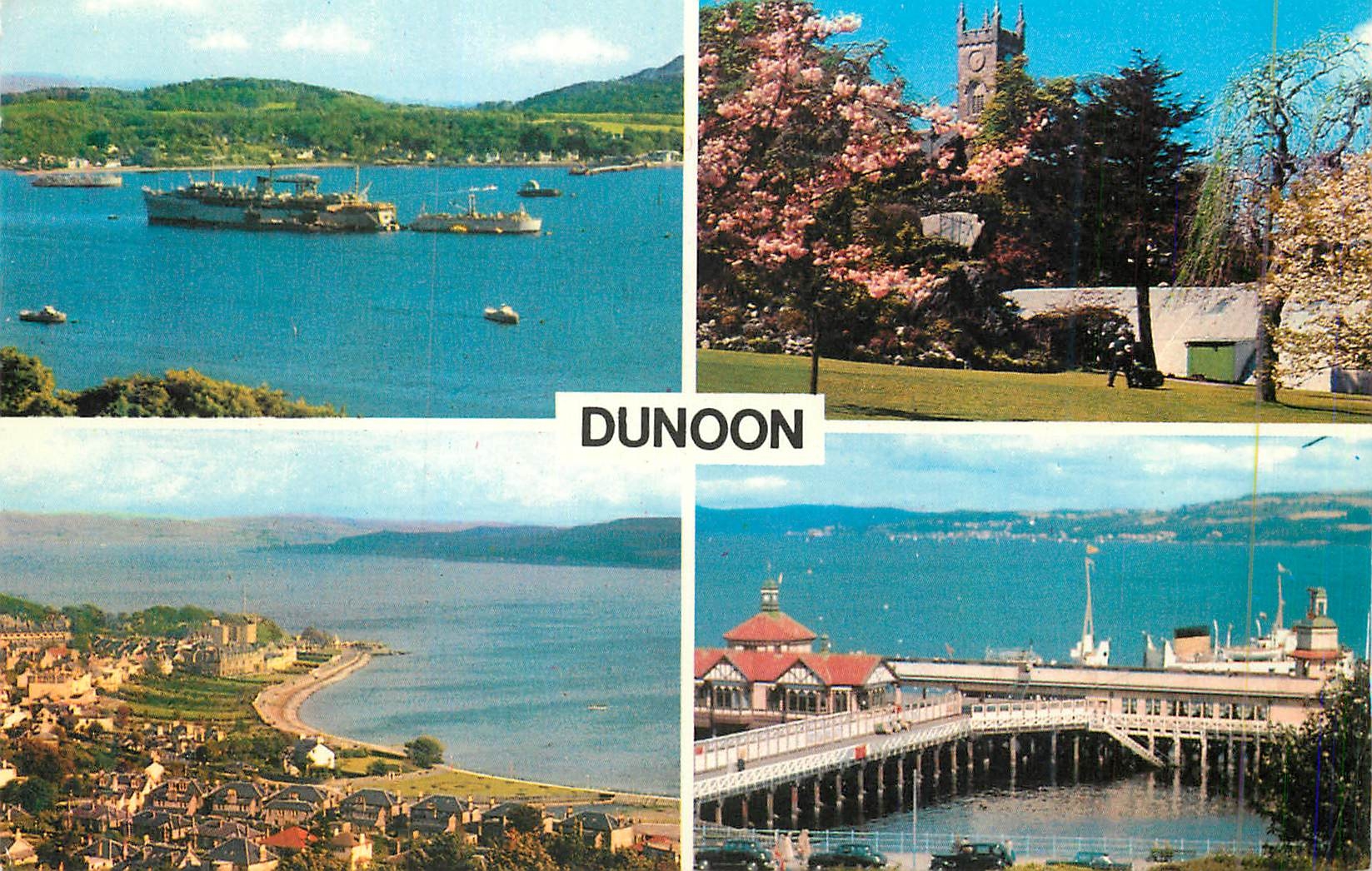 CPM Dunoon Holy Loch General View Castle Gardens The Pier