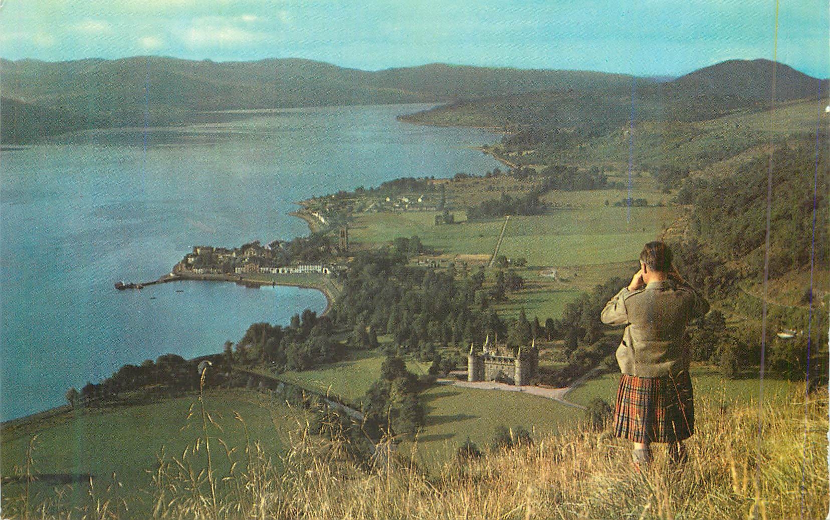 CPM Inverary and Loch Fyne From Duniquoich
