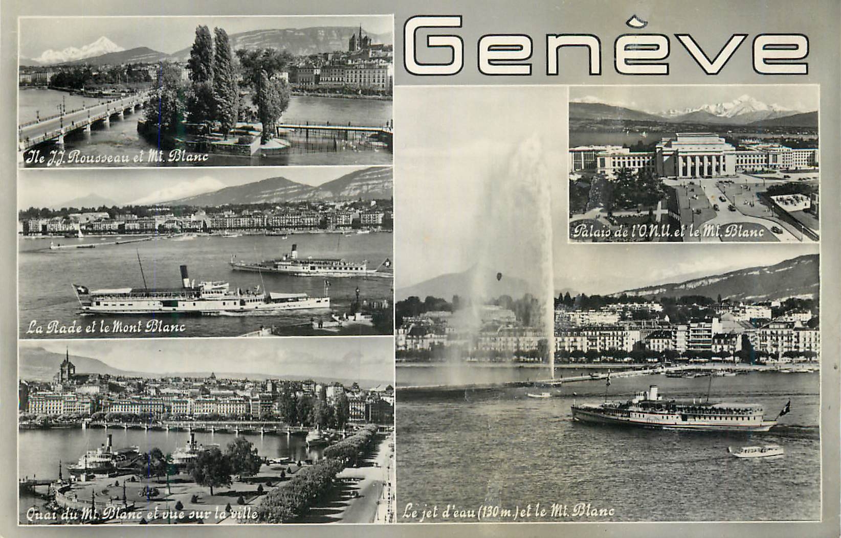 CPM Geneve Bateau