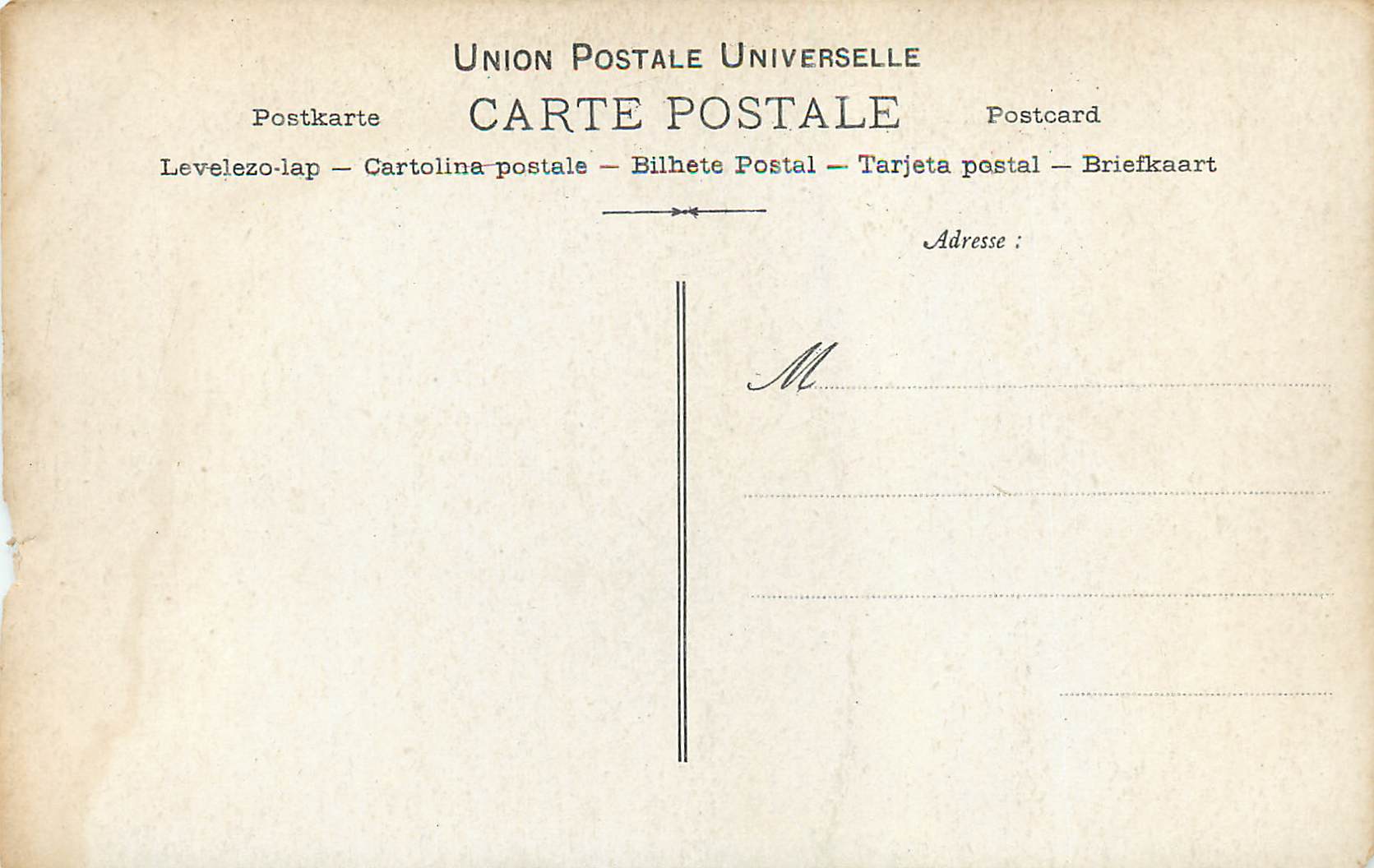 CPA Collection Artistique du Vin Desiles de Feraudy Comedie Francaise — Back