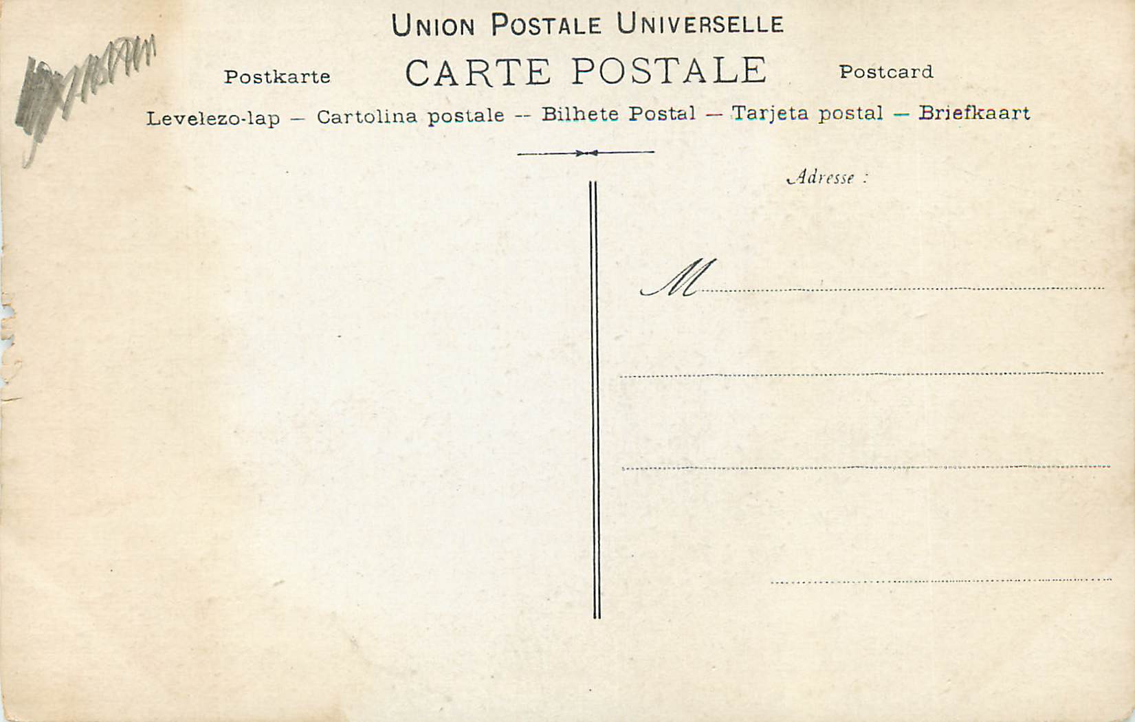 CPA Collection Artistique du Vin Desiles Jeanne Dirys Capucines — Back