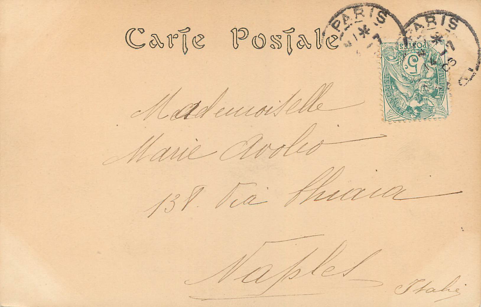 CPA Musee du Luxembourg Virginie Demont Breton La Plage — Verso