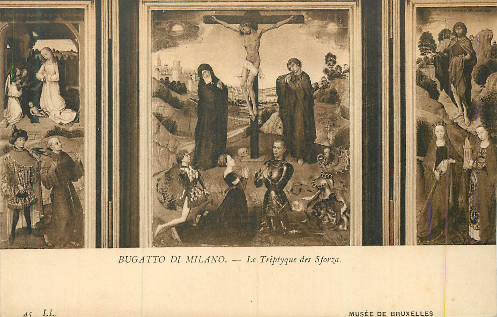 CPA Bugatto di Milano le Triptyque des Sforza