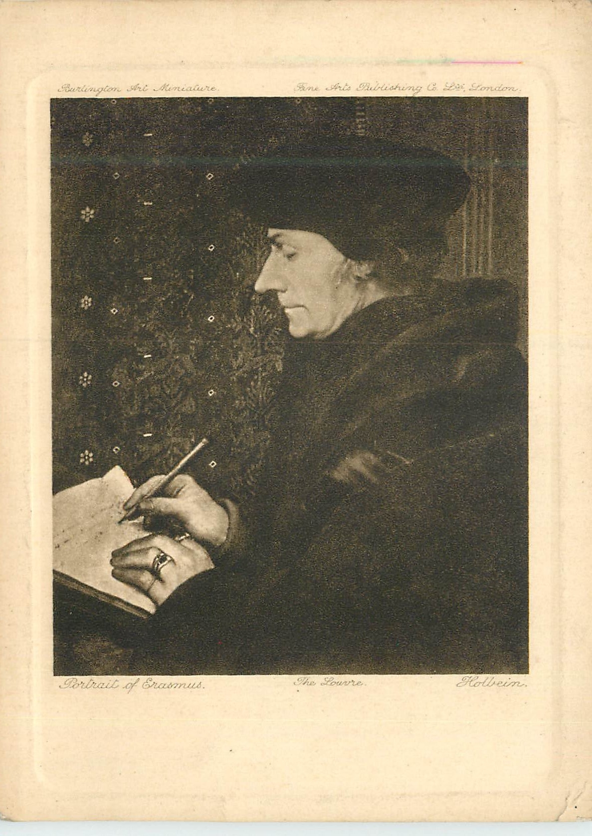 CPA Portrait of Erasmus