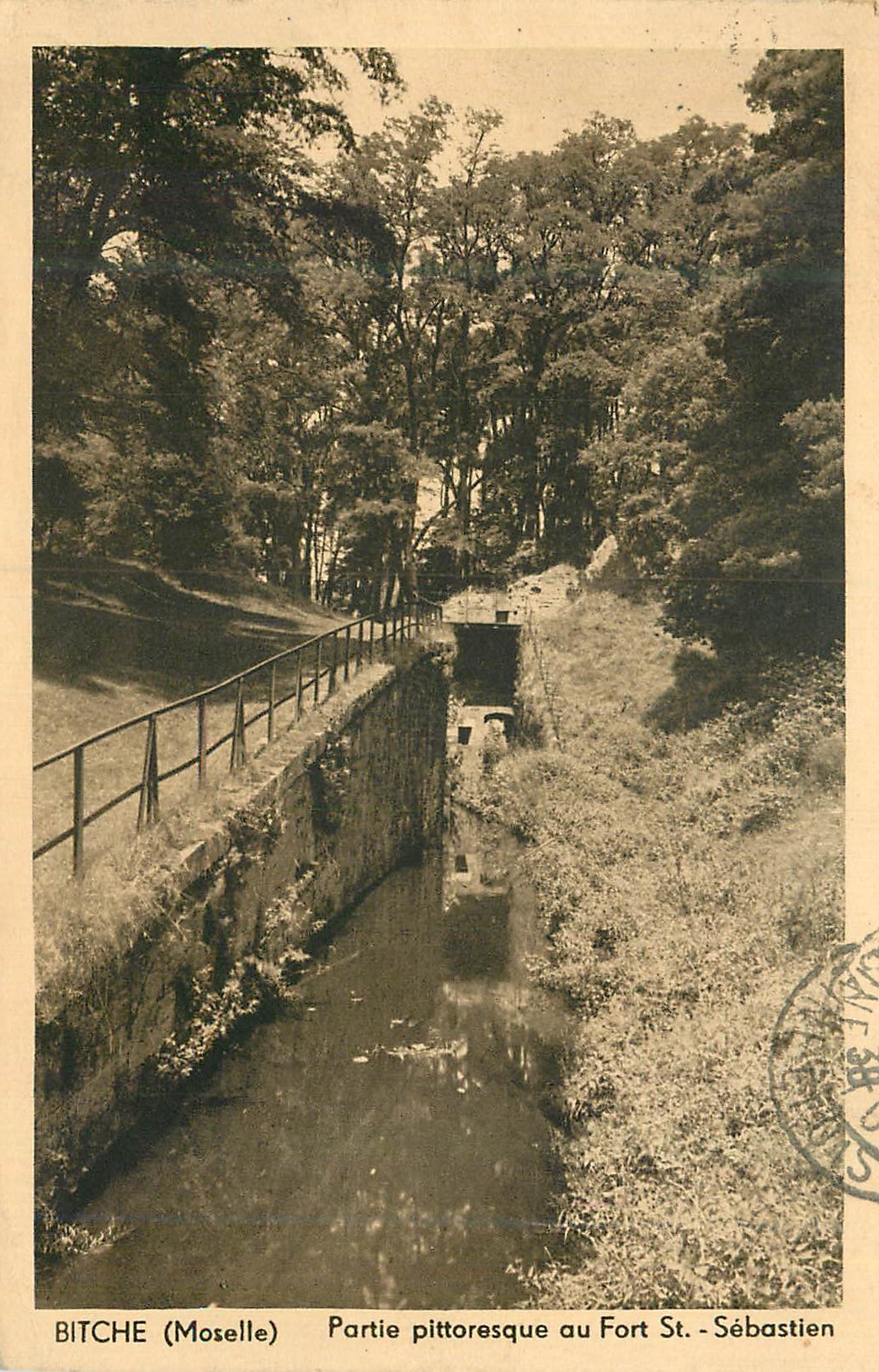CPA Bitche (Moselle) Partie Pittoresque au Fort St Sebastien