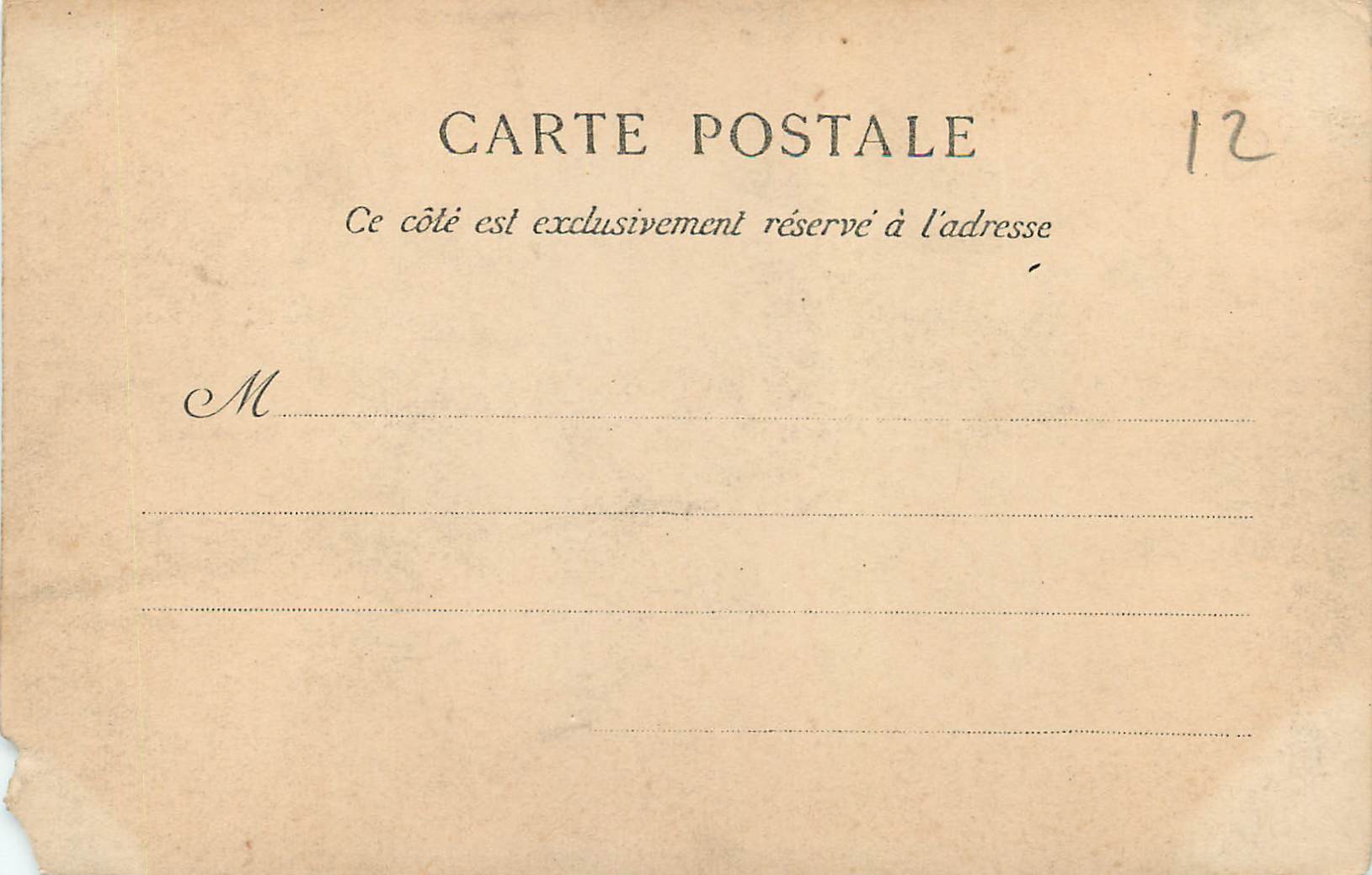 CPA La Normandie Alencon Vue Prise de la Sarthe — Rückseite