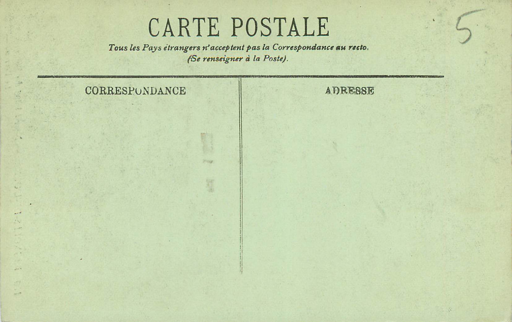 CPA Bagnoles de L'Orne Nouvel Hotel des Bains Le Perron — Rückseite
