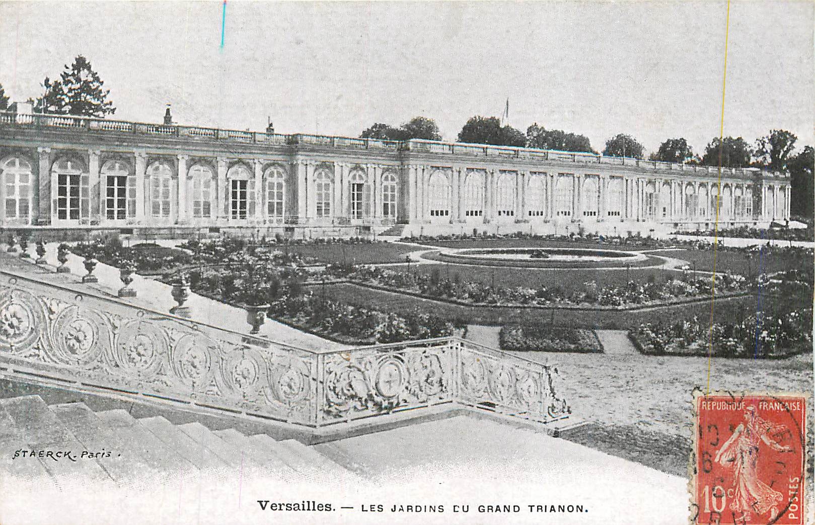 CPA Versailles Les Jardins du Grand Trianon