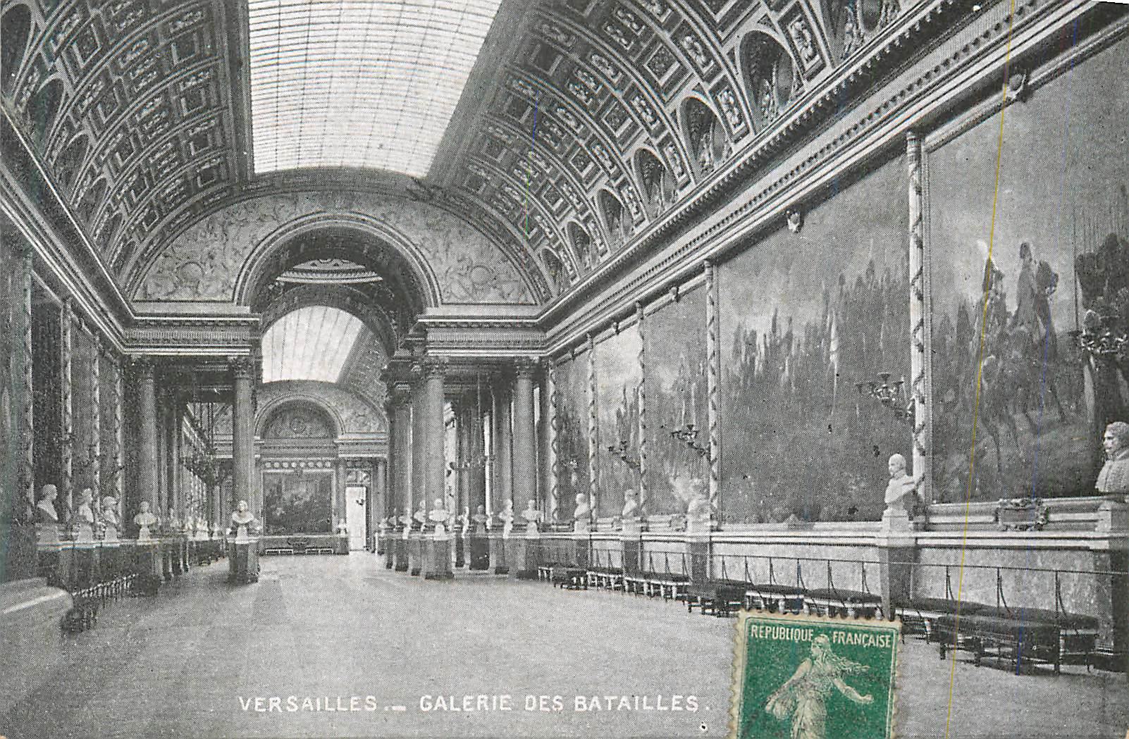CPA Versailles Galerie des Batailles