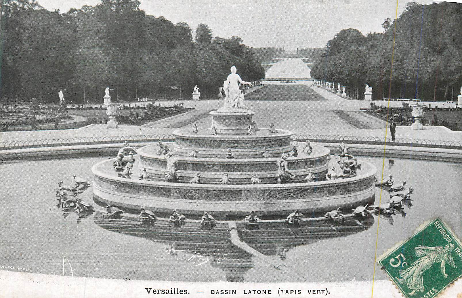Versailles — Bassin Latone (Tapis Vert) — HARPOE, PARIS
