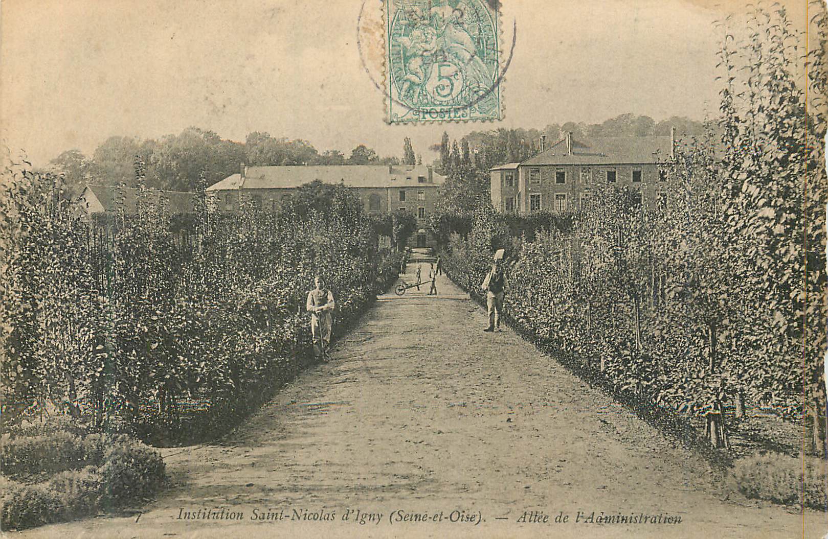 CPA Institution Saint Nicolas d'Igny (Seine et Oise)