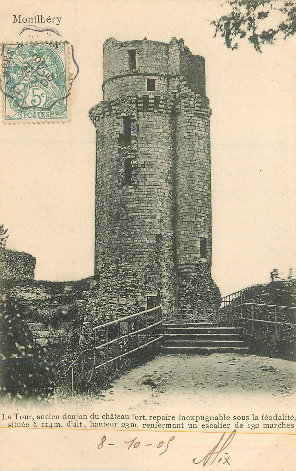 Montlhéry — Tour ancien donjon du château fort — Edition "Trianon" 216a