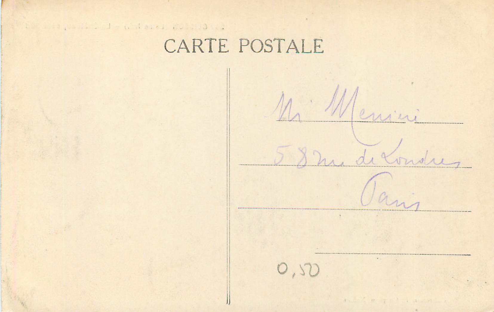 CPA Clisson (Loire Inf) Le Chateau Cote Sud — Rückseite