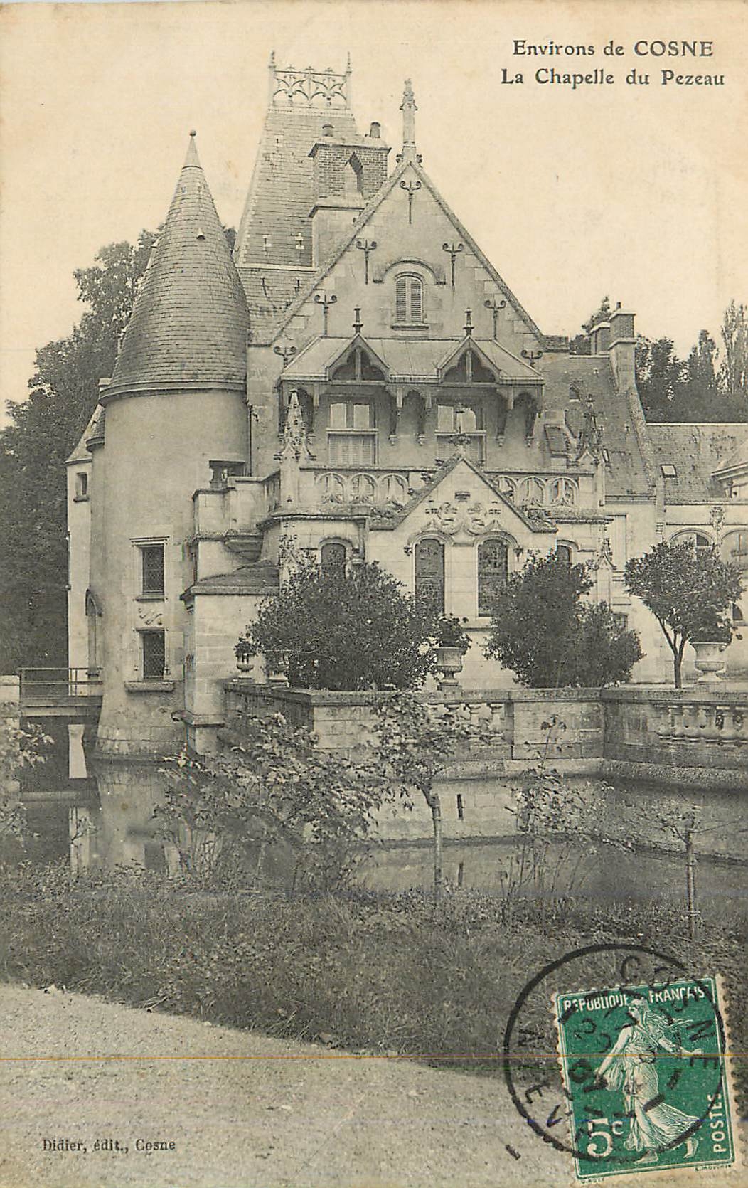 CPA Environs de Cosne La Chapelle du Pezeau