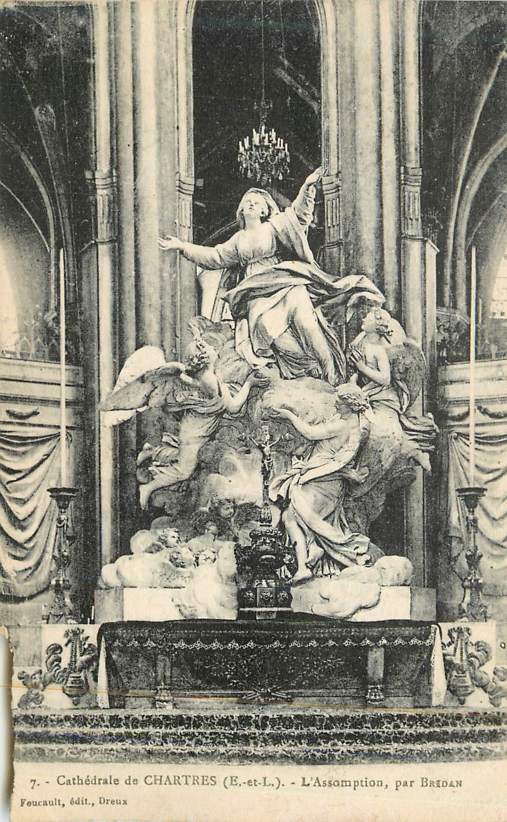 CPA Cathedrale de Chartres (E et L) L'Assamptiion par Bredan