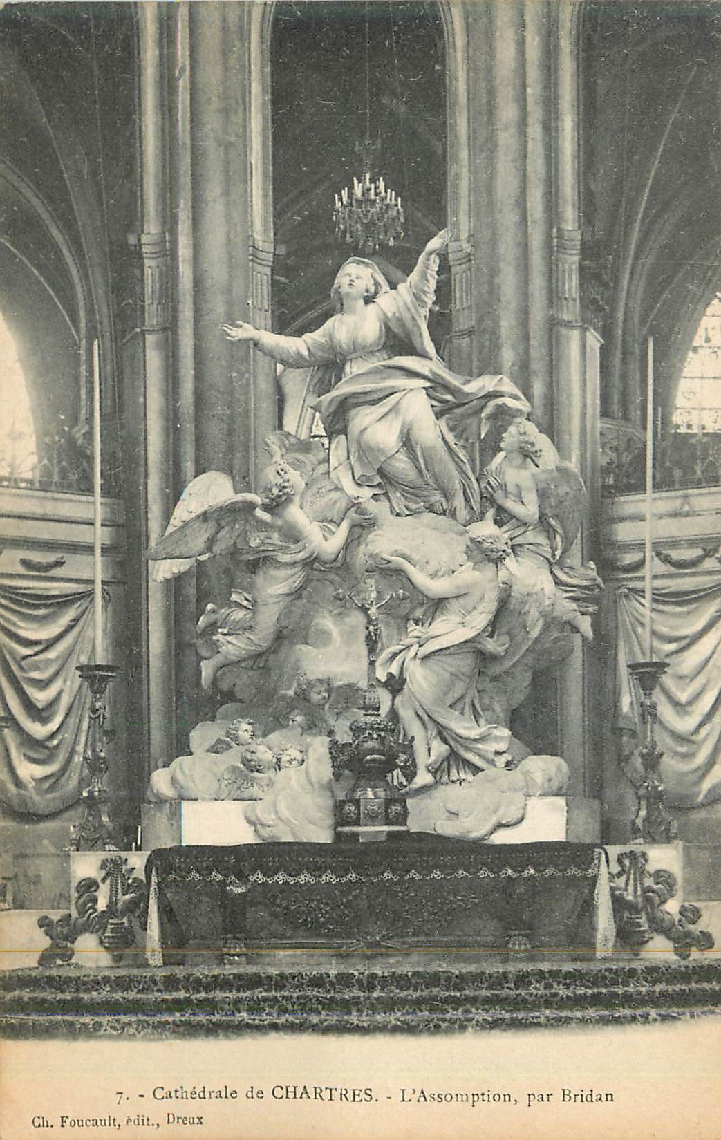 CPA Cathedrale de Chartres (E et L) L'Assamptiion par Bredan