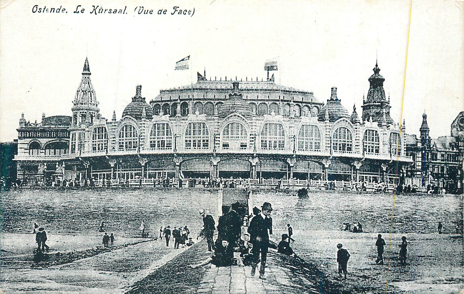 CPA Ostende Le Kursaal (Vue de Face)