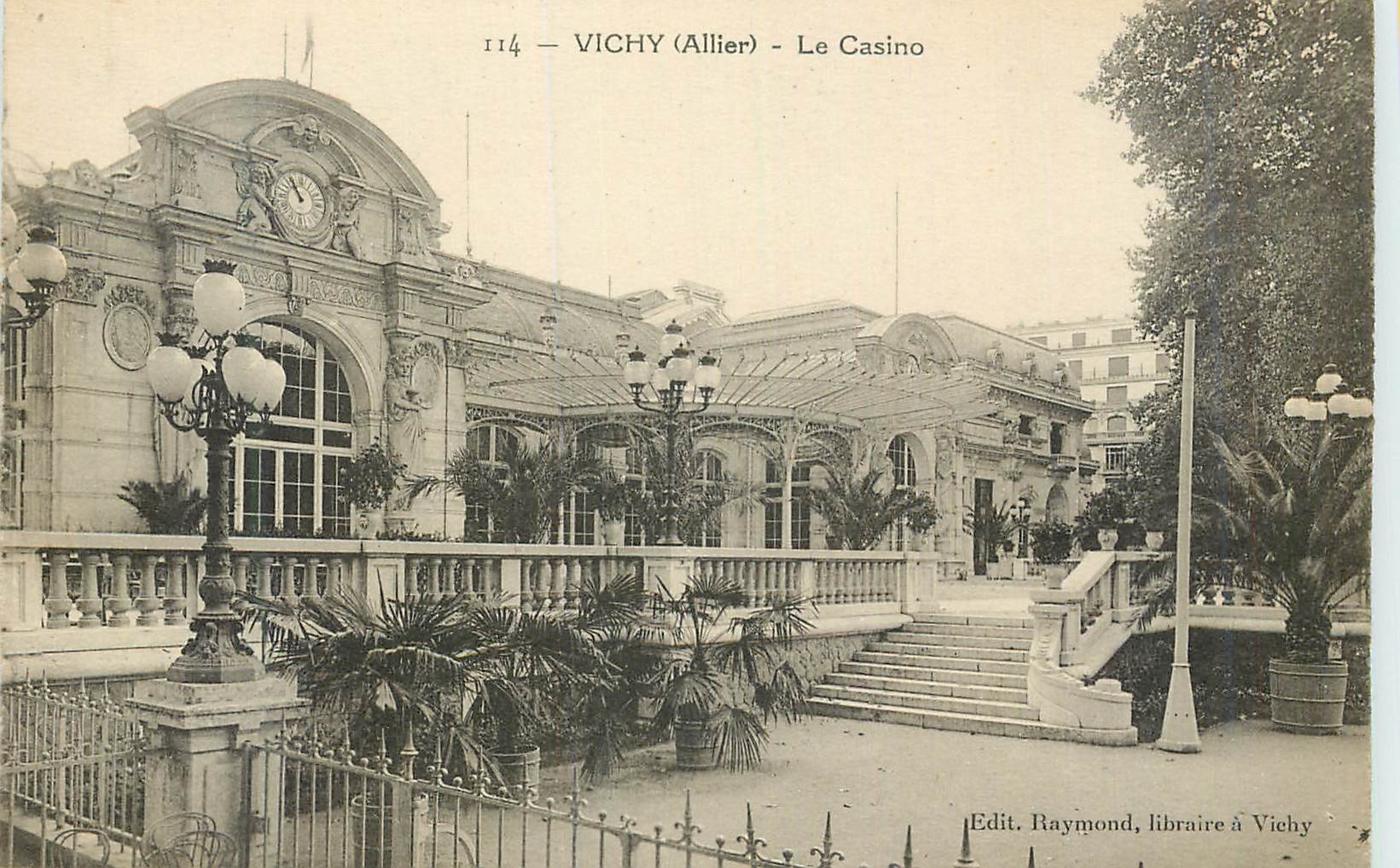 CPA Vichy (Allier) Le Casino
