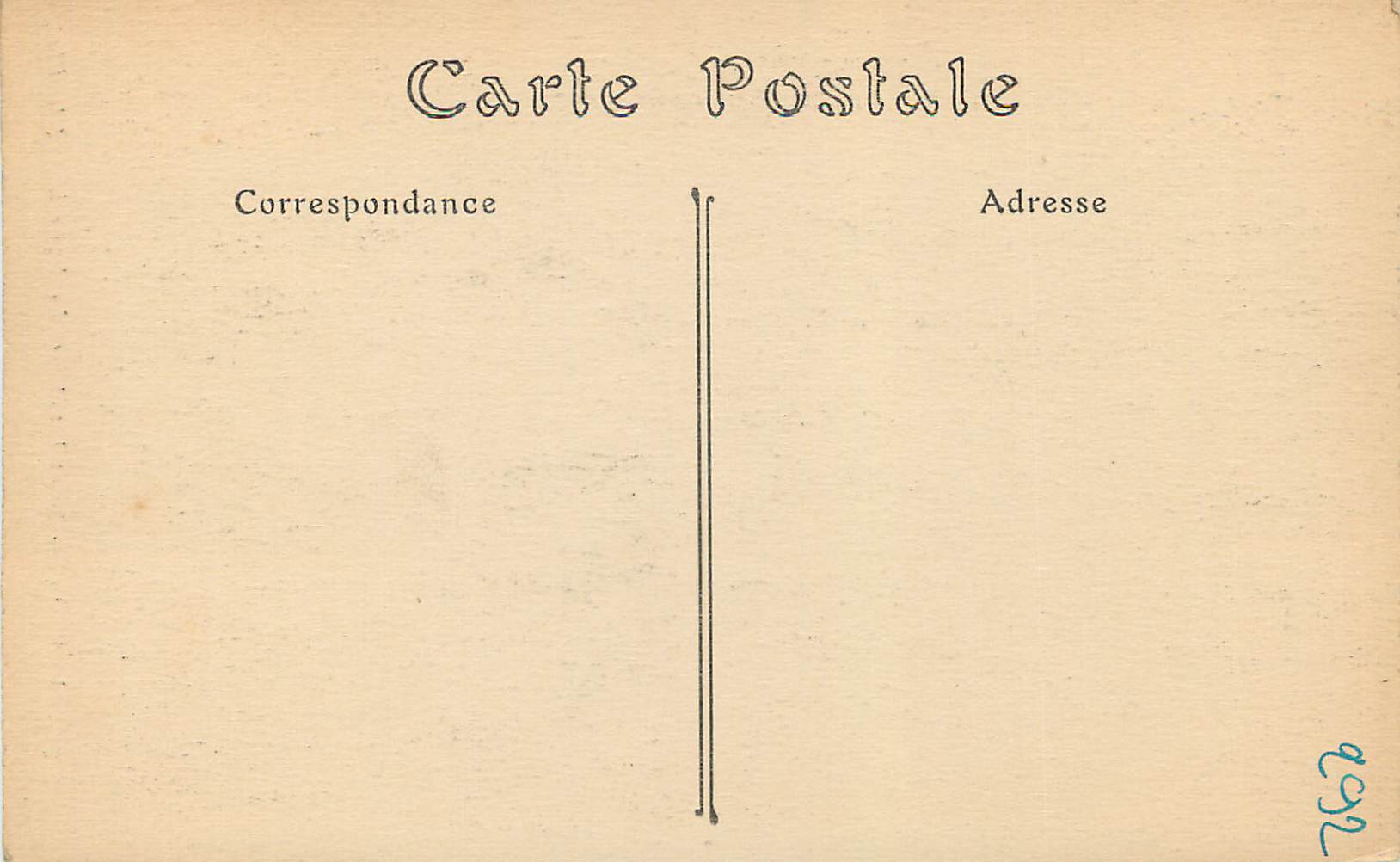 CPA Arles Eglise Saint Trophime Le Portail — Verso