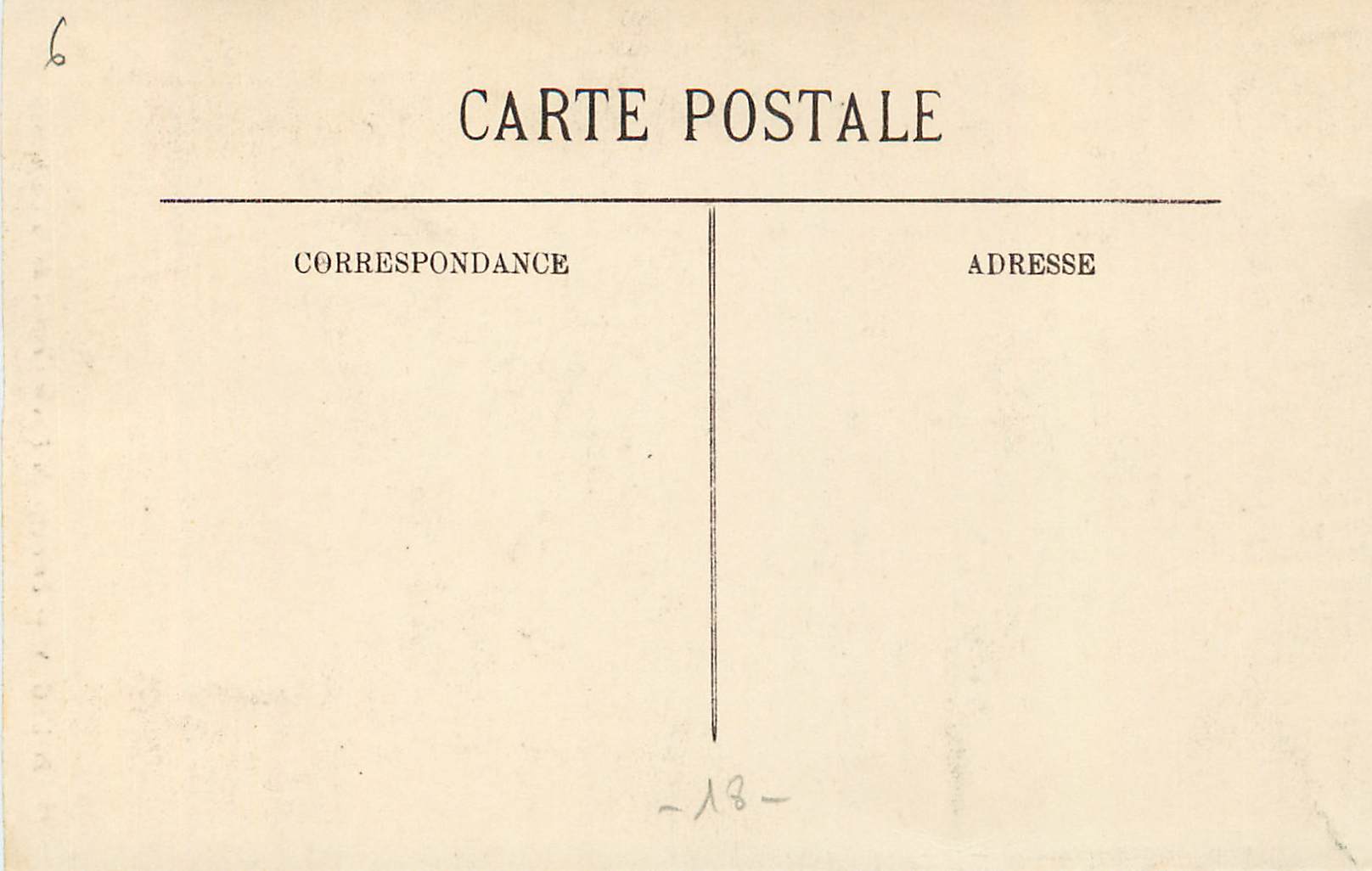 CPA Bourges Ensemble du Porche Central de la Cathedrale — Rückseite