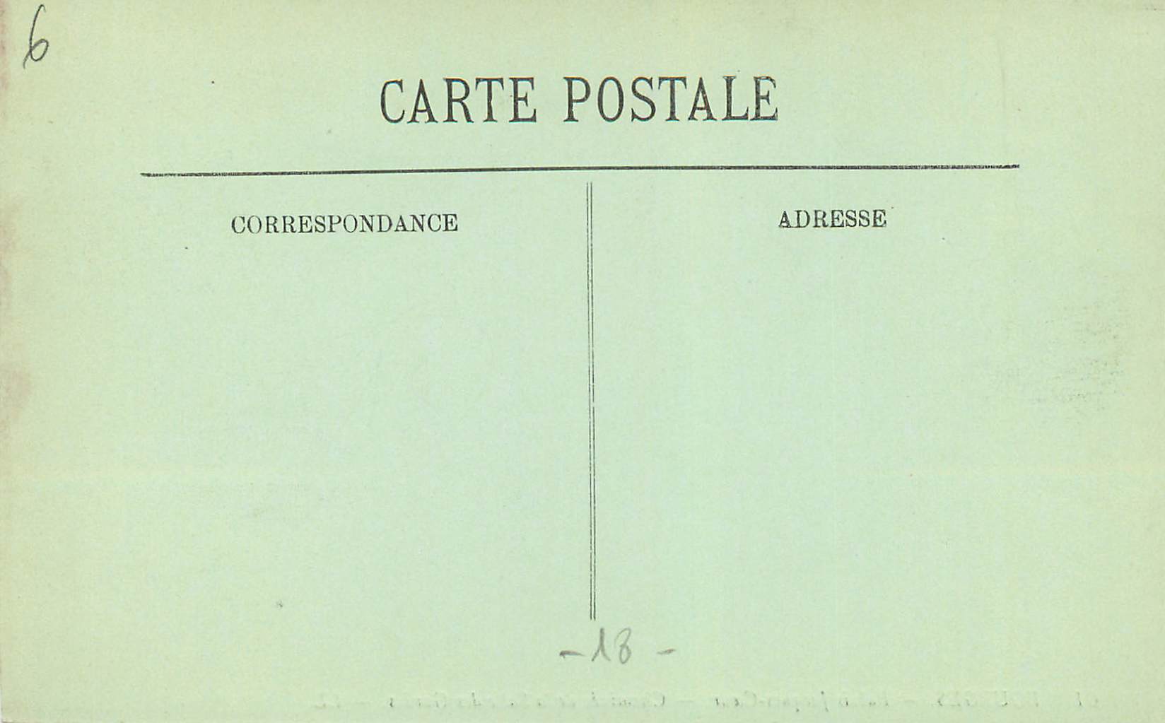 CPA Bourges Palais Jacques Coeur Cheminee de la Salle des Gardes — Rückseite