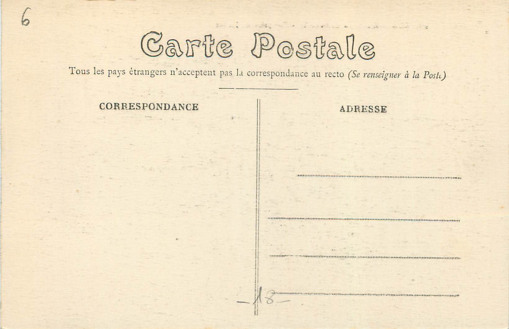 CPA Bourges La Cathedrale Vue Prise du Jardin — Rückseite