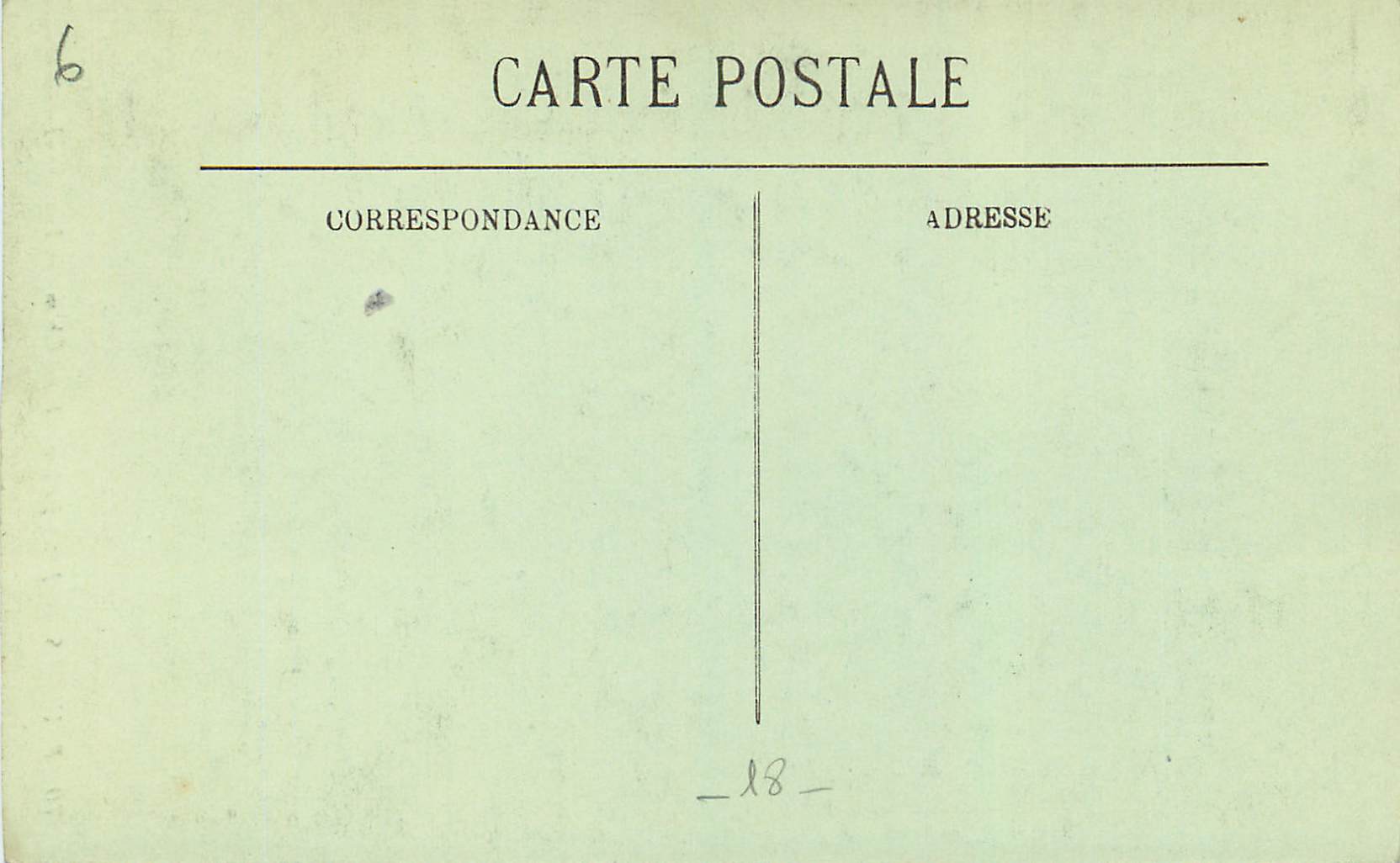 CPA Bourges Hotel Lallemand Cheminee Louis XII — Rückseite