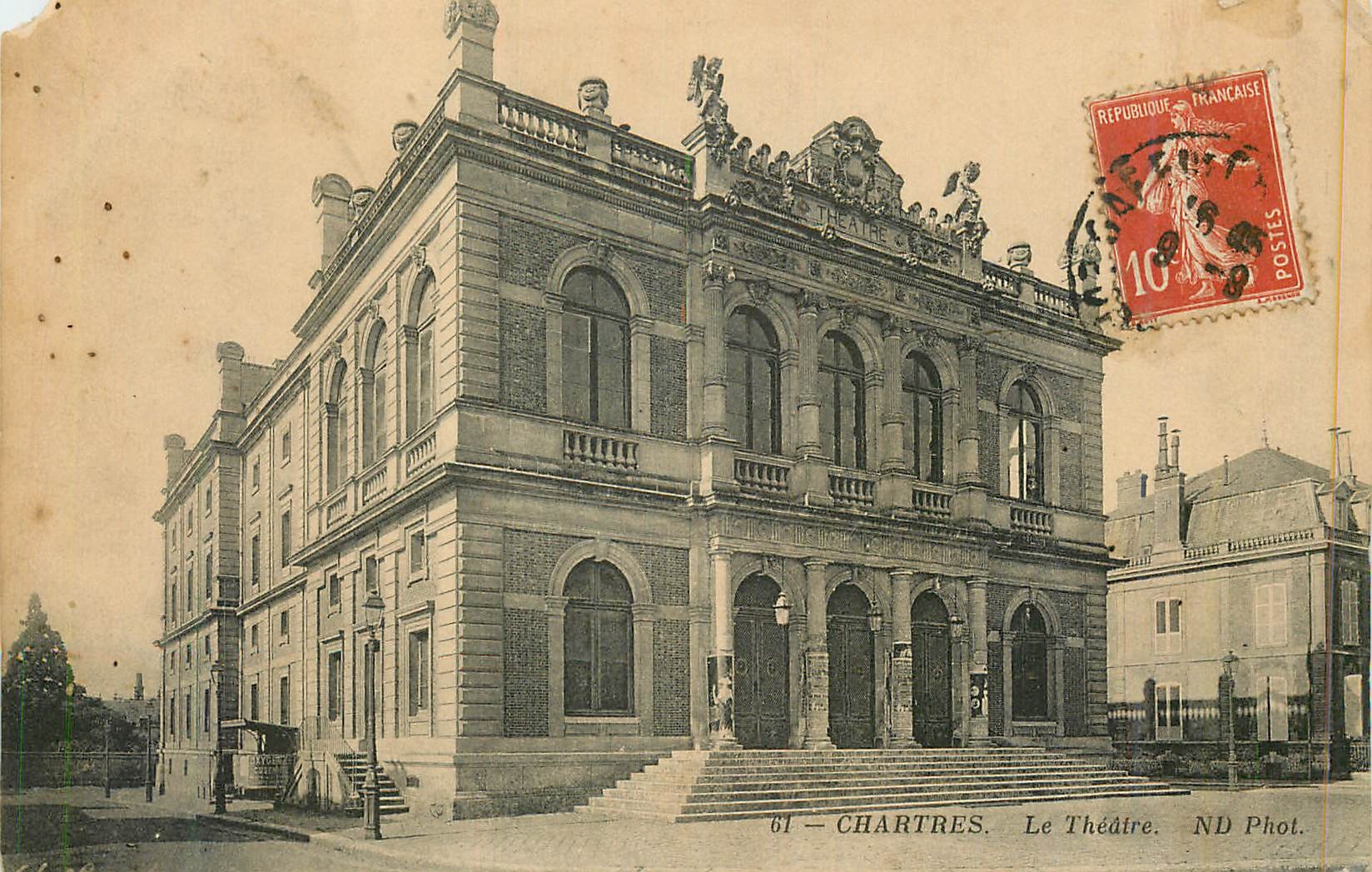 CPA Chartres Le Theatre