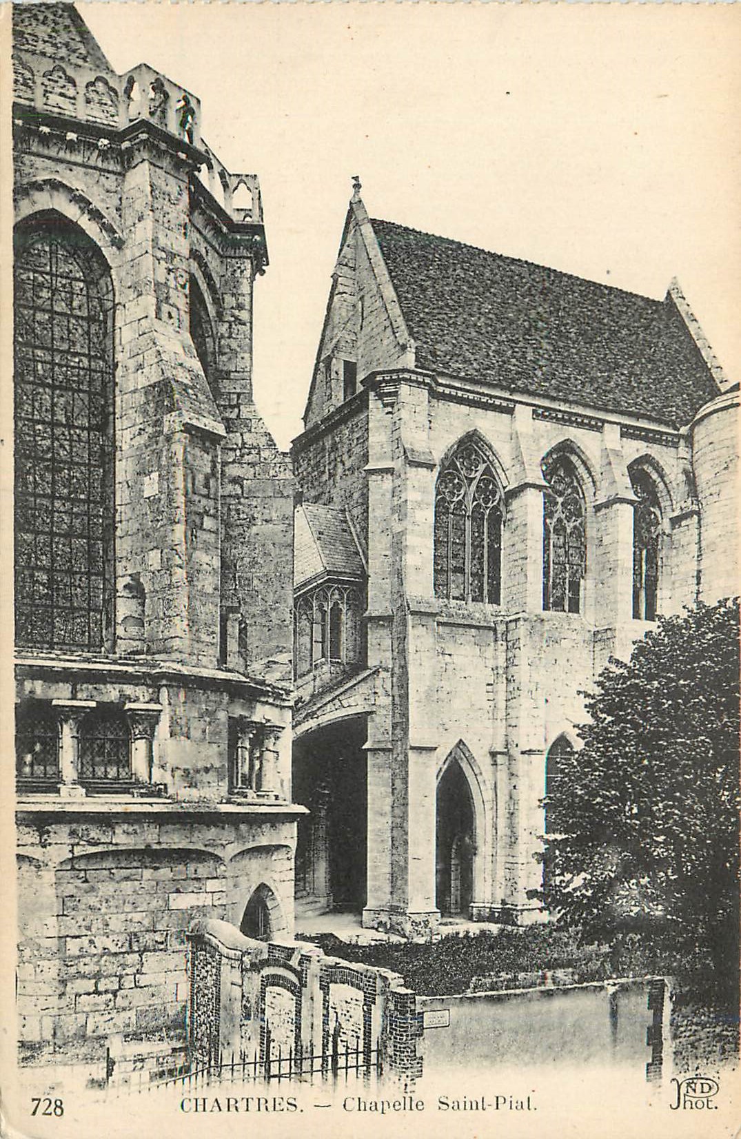 CPA Chartres Chapelle Saint Pial
