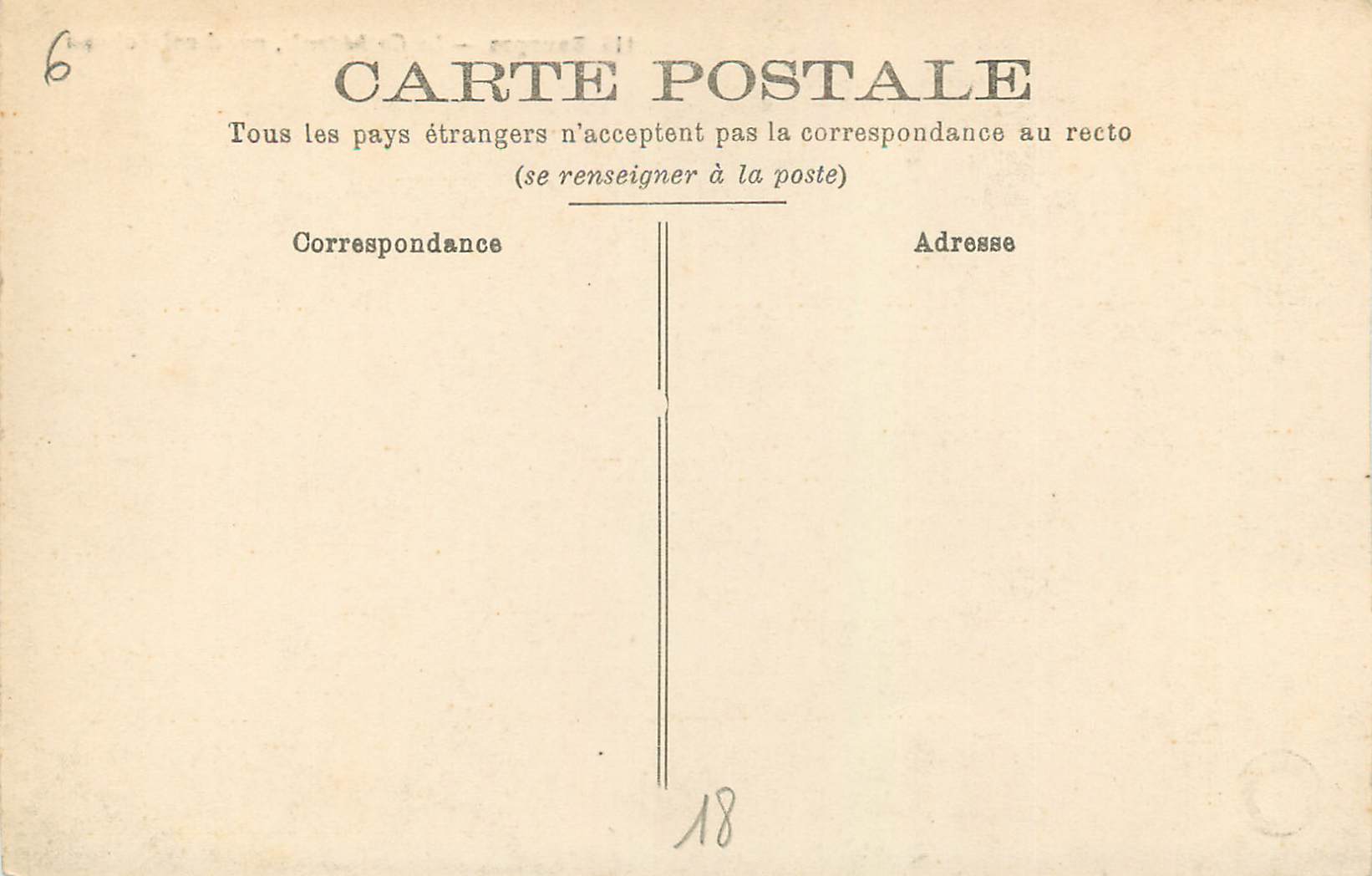 CPA Bourges La Cathedrale Vue a Vol d'Oiseau — Rückseite