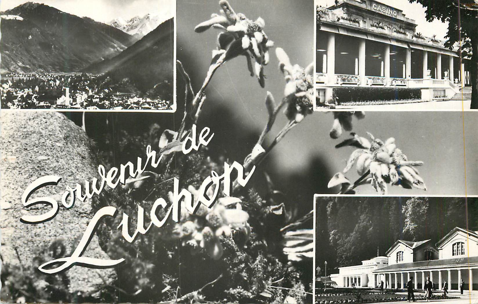 CPM Souvenir de Luchon Vue Generale Le Casino L'Etablissement Thermal