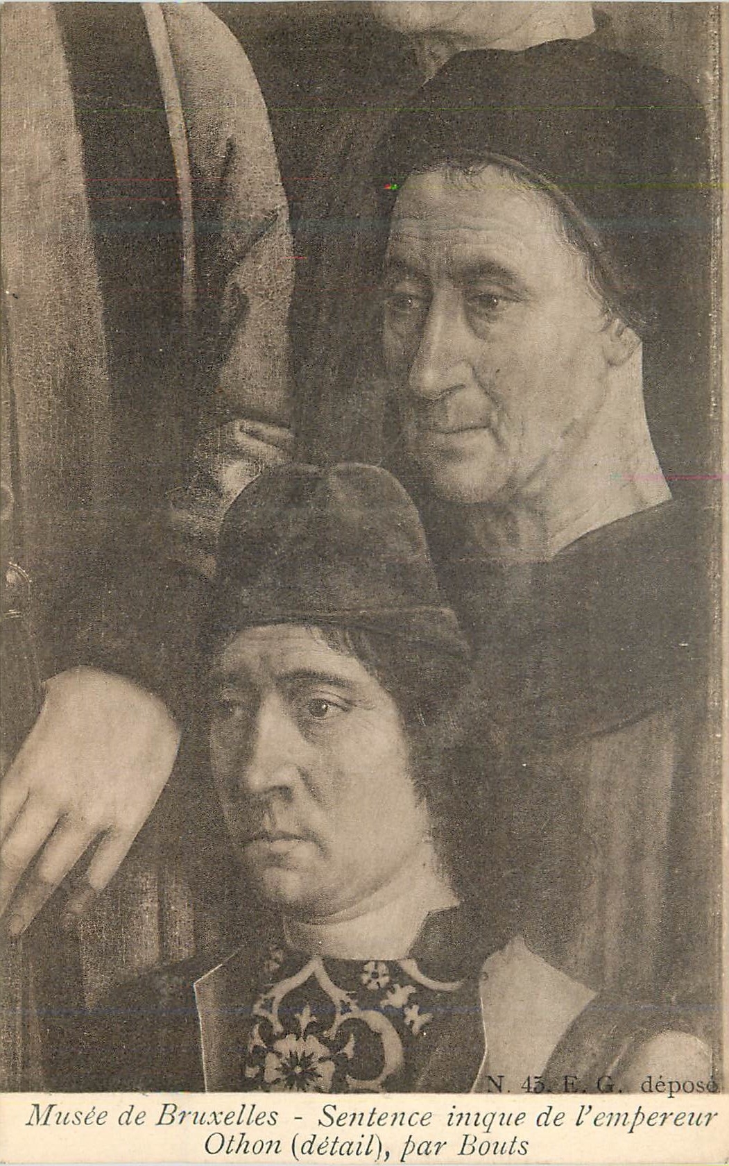 CPA Musee du Bruxelles Sentence inique de l'Empereur