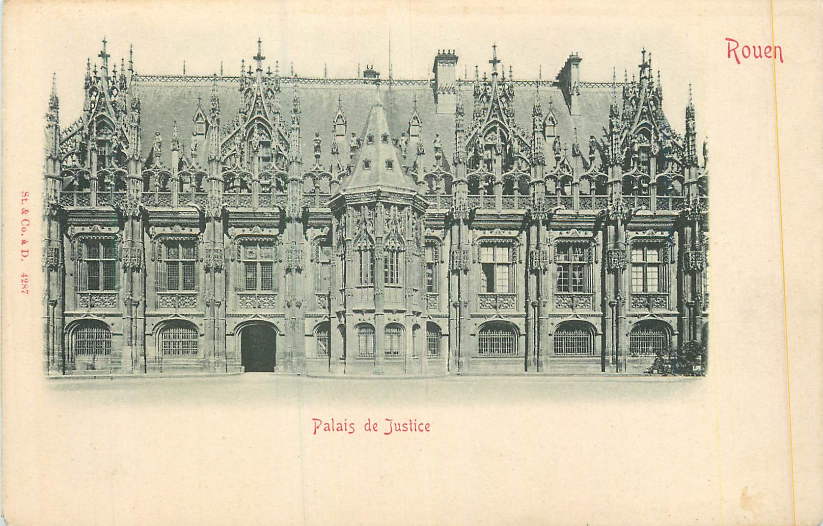 CPA Rouen Palais de Justice