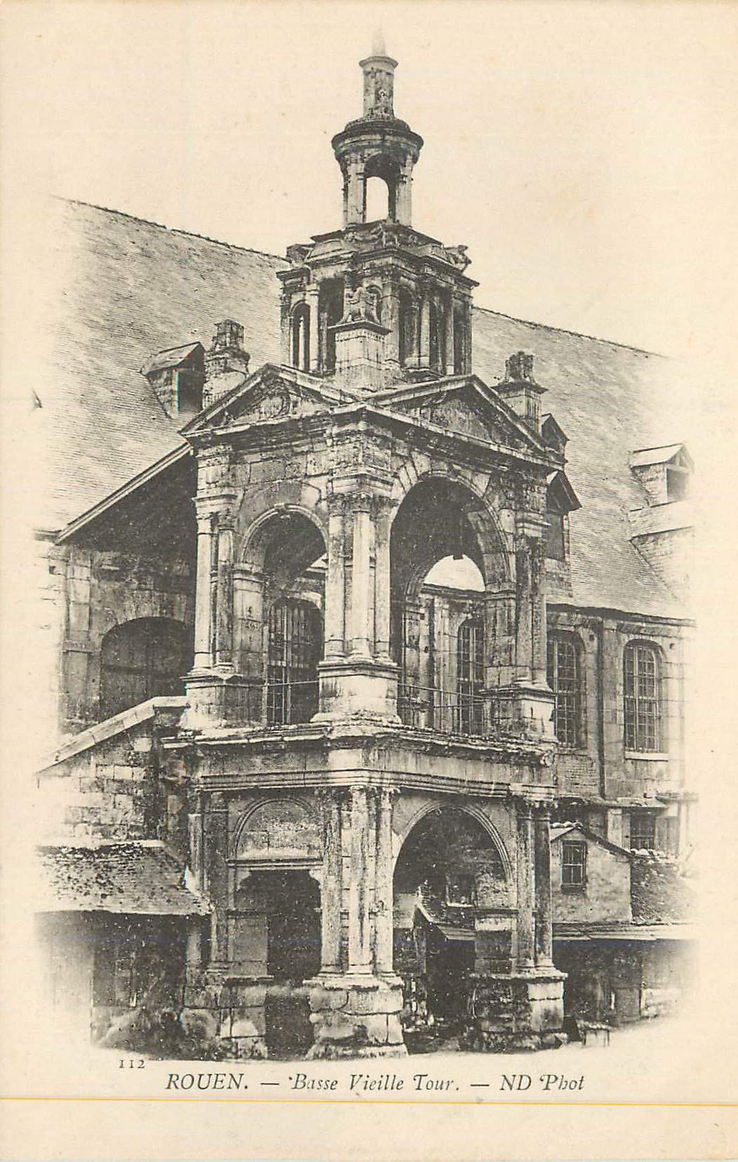 CPA Rouen Basse Vieille Tour