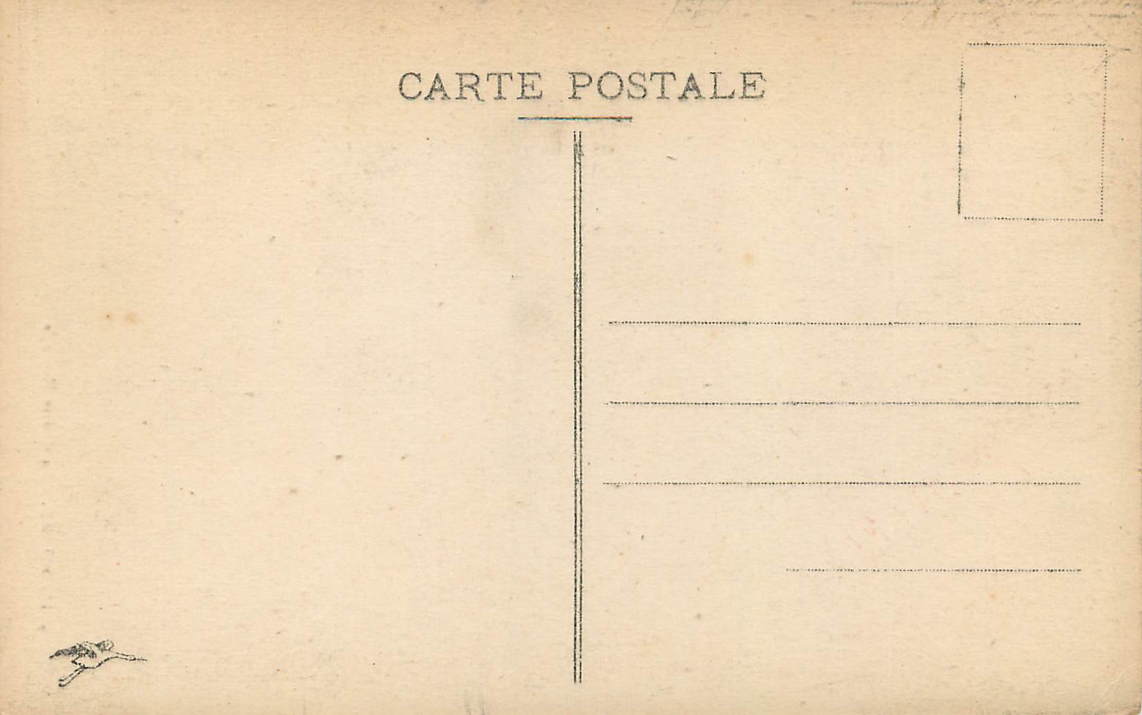CPA Rouen La Grosse Horloge — Verso