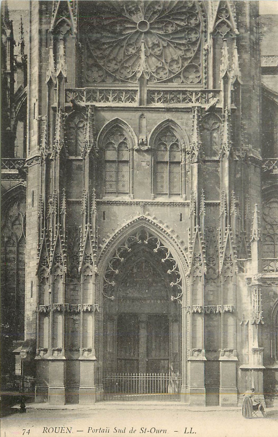 CPA Rouen Portrait sud de St Ouen