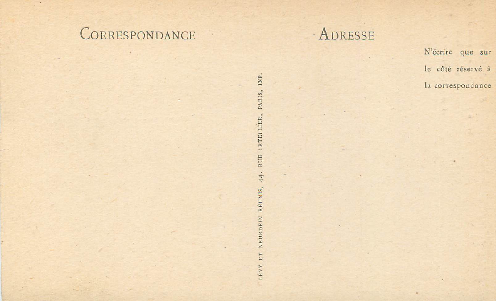 CPA Rouen Tour ou Fut Enfermee Jeane d'Arc — Verso