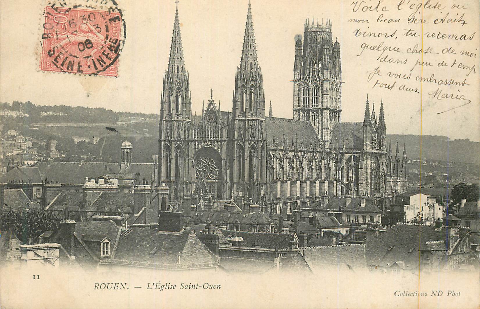 CPA Rouen L'Eglise Saint Ouen