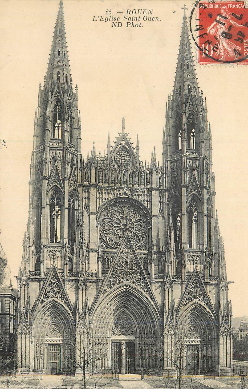 CPA Rouen L'Eglise Saint Ouen