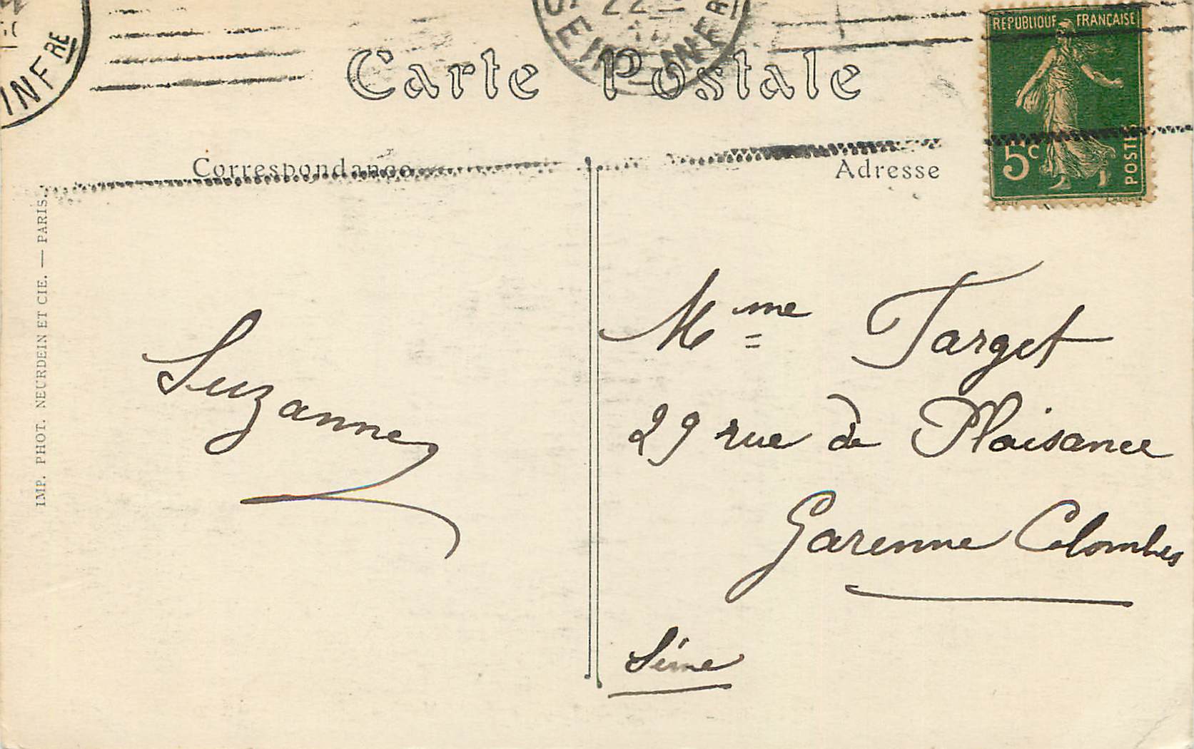 CPA Rouen Portail de l'Eglise Saint Maclou — Rückseite
