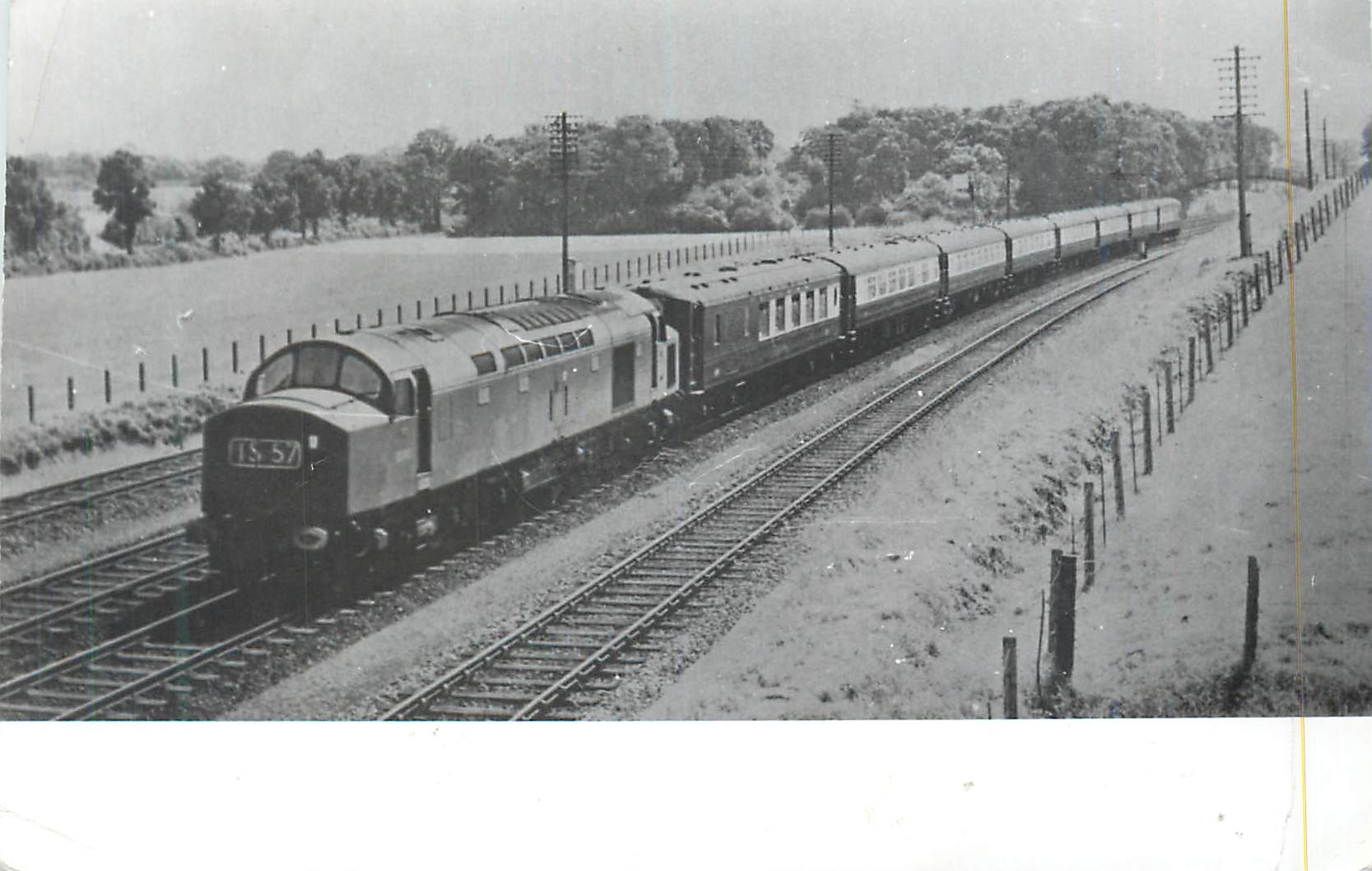 Image The Zueen of Scots Londres Endinbourg Train